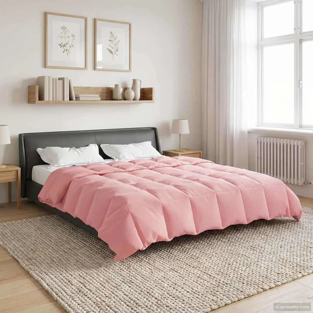 Zimska posteljnina Šonerisan Roza 220 x 260 cm Mikrovlakna - slika 4