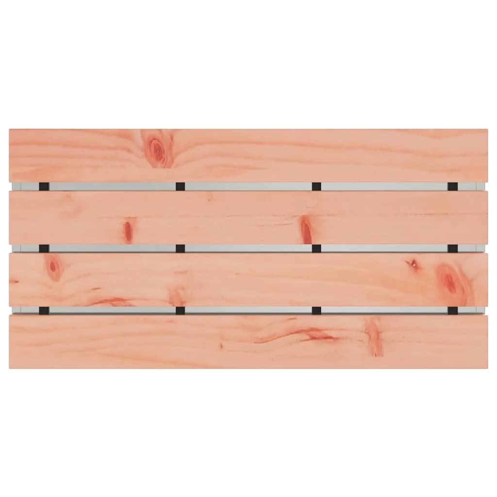 Vrtna klop srebrna 80 x 40 x 43 cm Pocinkano jeklo - slika 6
