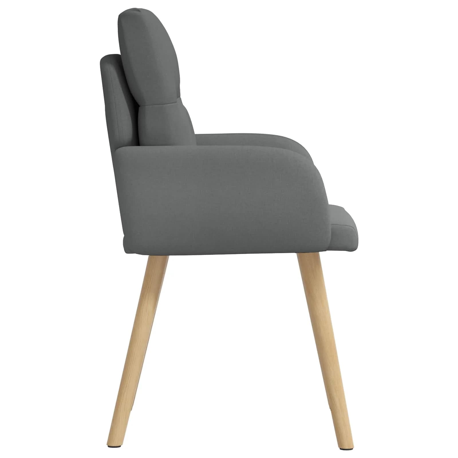 Jedilni stoli 2 kos Blago Temno siva 60 x 56 x 96 cm - slika 4