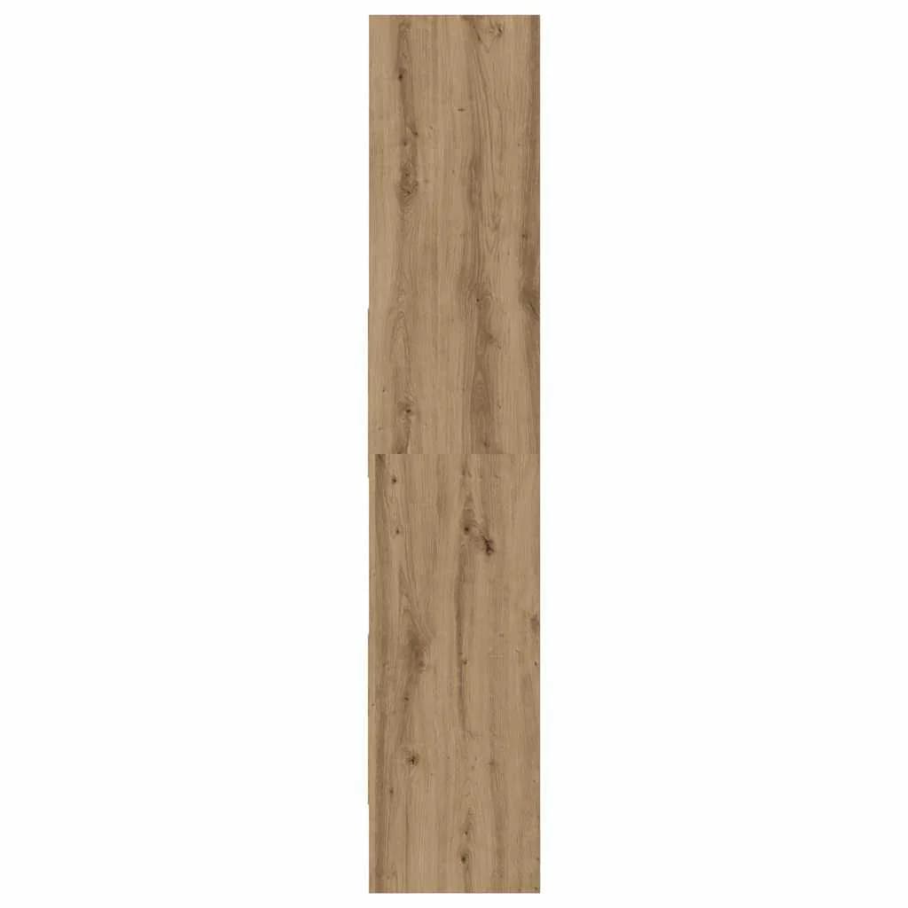 Knjigovni omar 5 nivojev 60 x 35 x 180 cm Inženirski les - slika 6