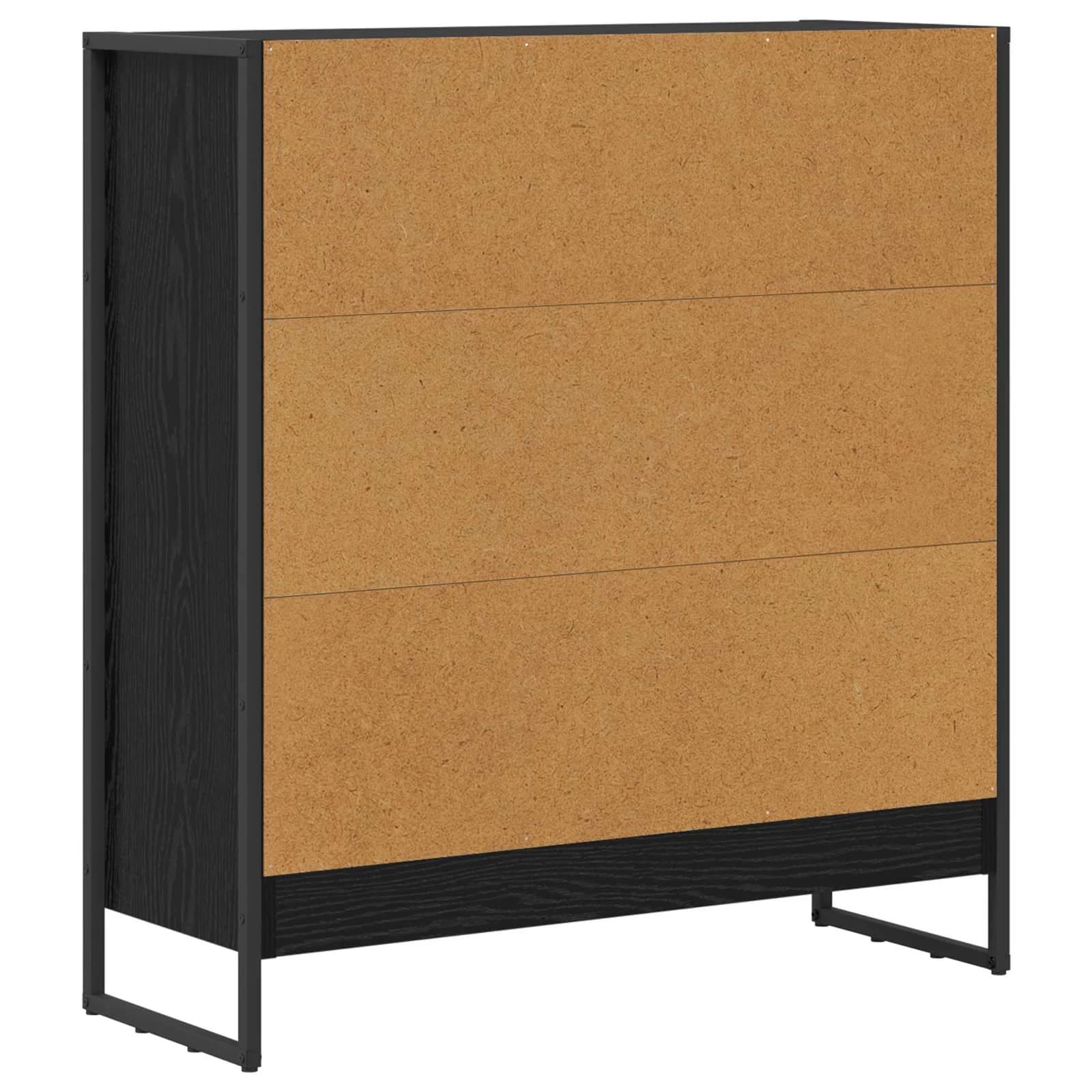 Knjigovni omar 80 x 30 x 86,5 cm Inženirski les Črna Orehovina - slika 7