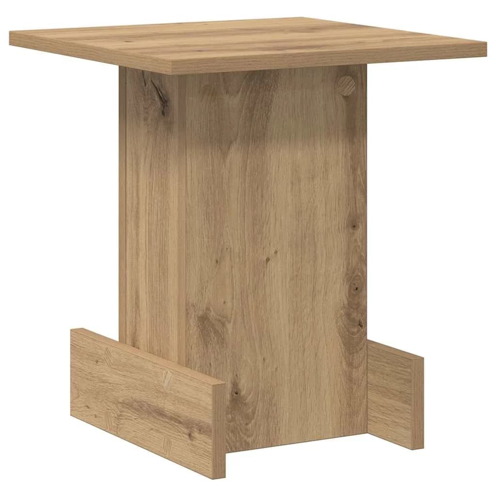 Stranska miza Umetni hrast 35,5 x 35 x 40 cm Inženirski les - slika 7