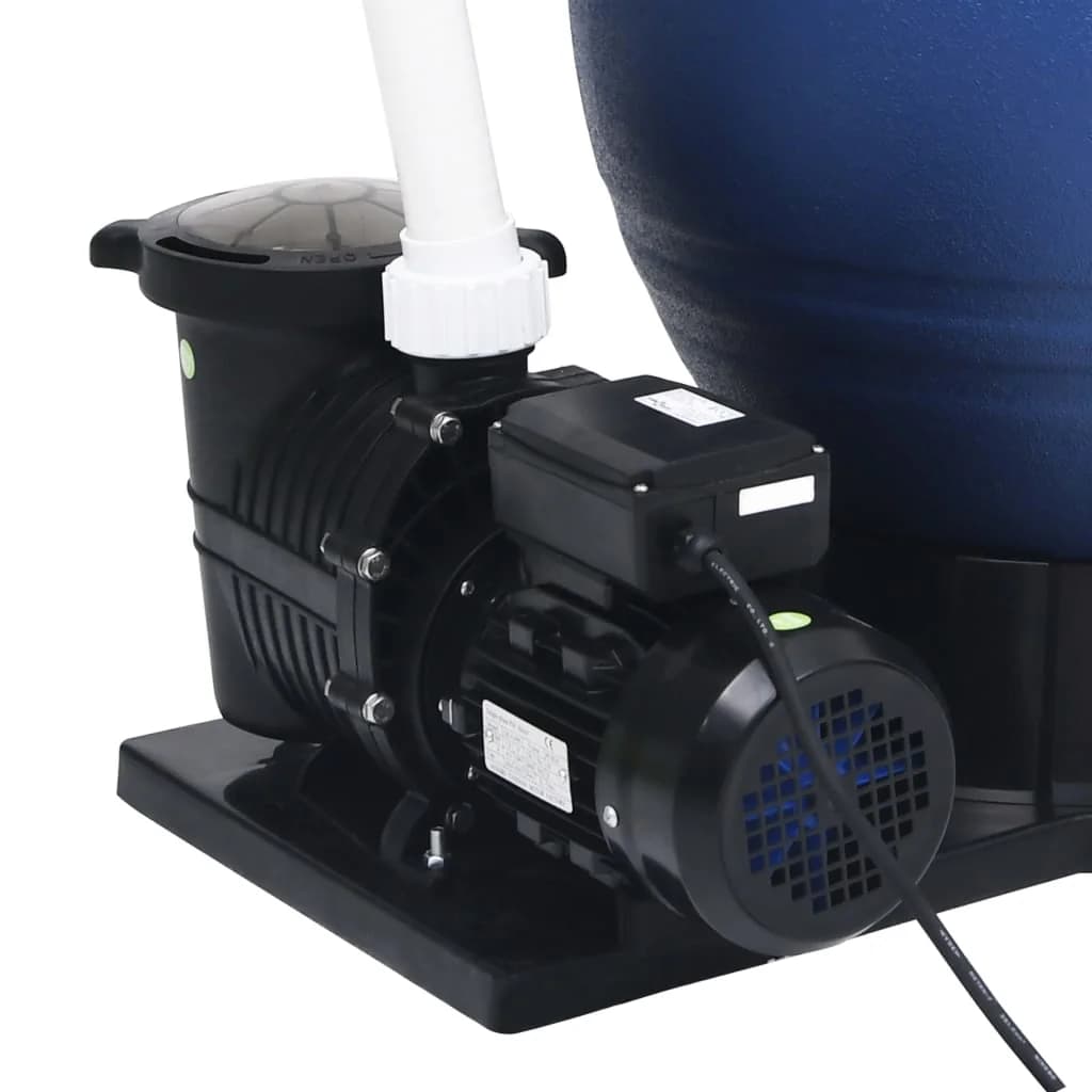 Peščeni filter s 7-smernim ventilom in 1000 W črpalko - slika 8