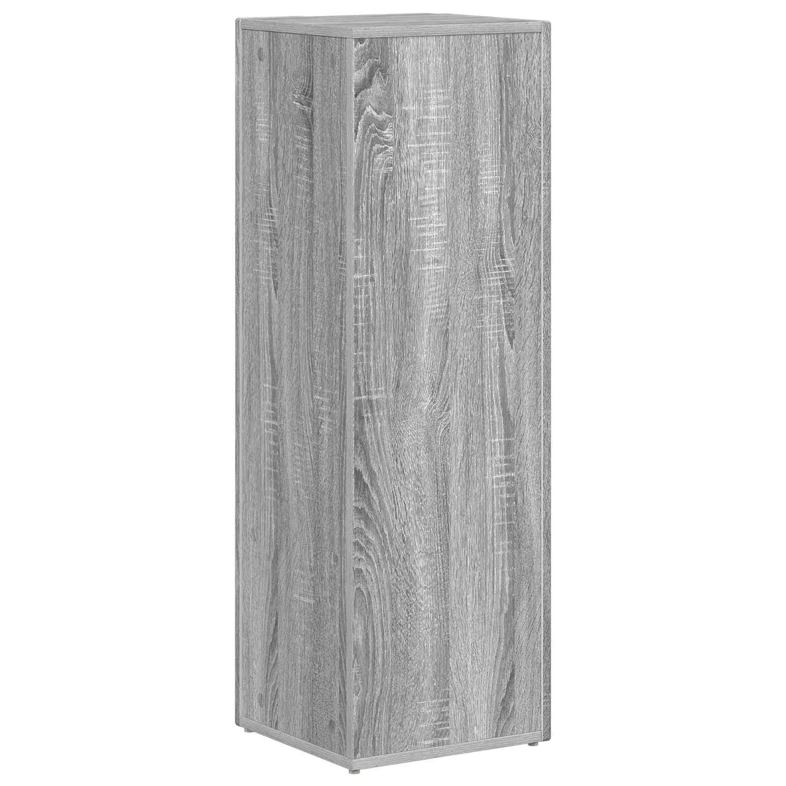 Stranski polic 33 x 32 x 100,5 cm Inženirski les Siva Sonoma - slika 7