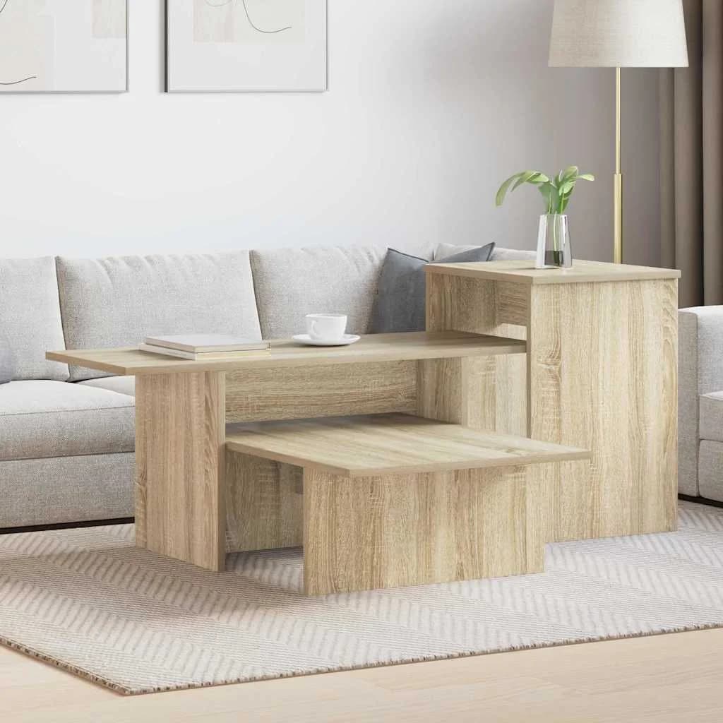 Konzolna miza Sonoma hrast 91,5 x 35 x 38,5 cm Inženirski les