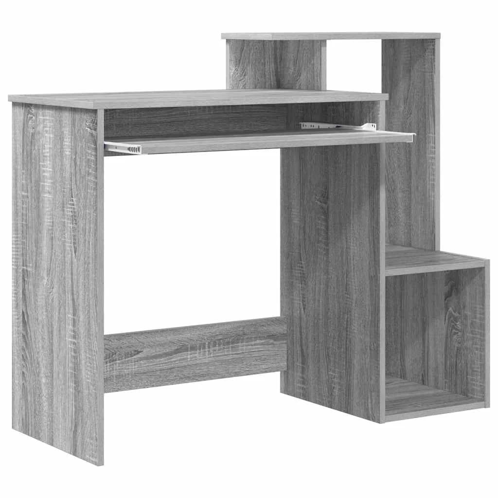Miza Siva Sonoma Inženirski les 106 x 41 x 88.5 cm - slika 5