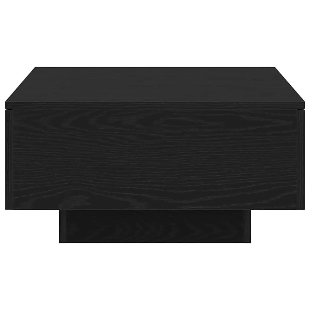 Klubska miza Črna Orehovina 90 x 60 x 31 cm Inženirski les - slika 8