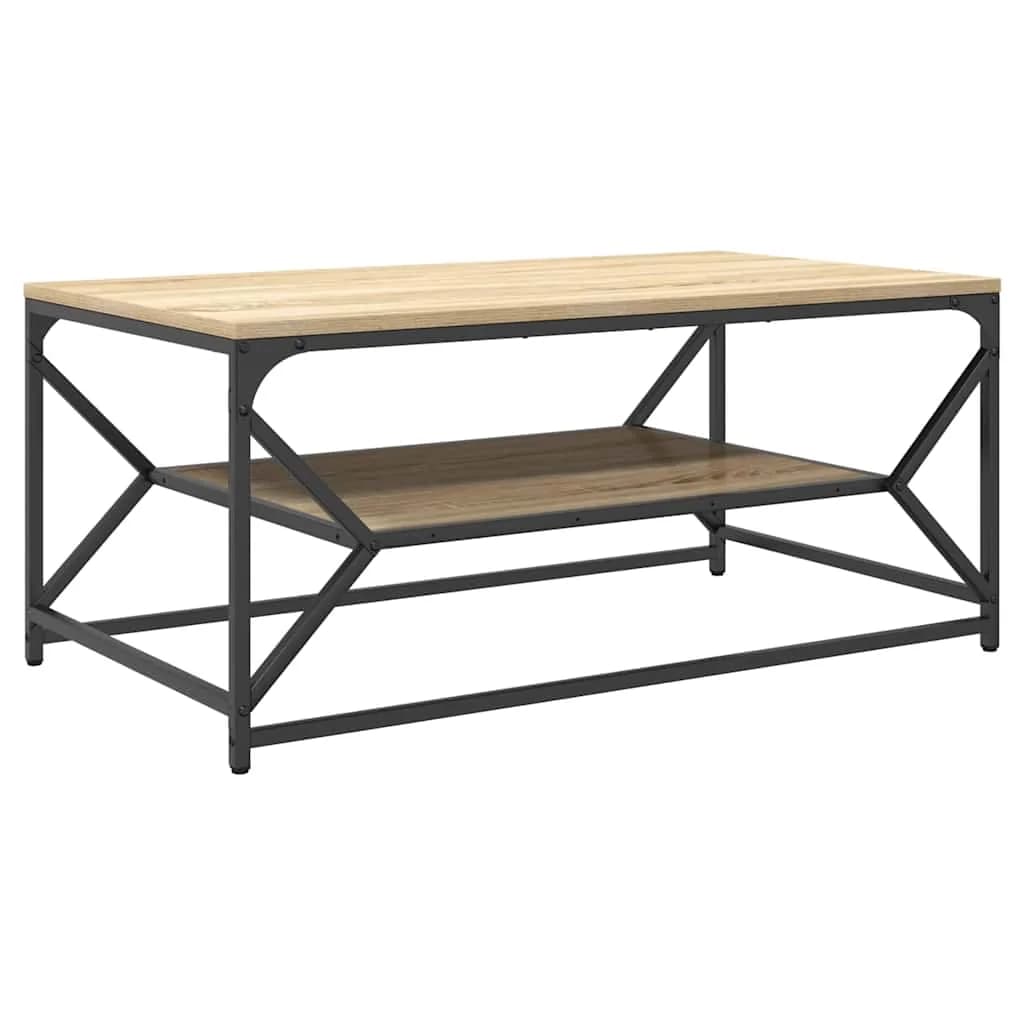 Klubska miza Sonoma hrast 90 x 50 x 40 cm - slika 2