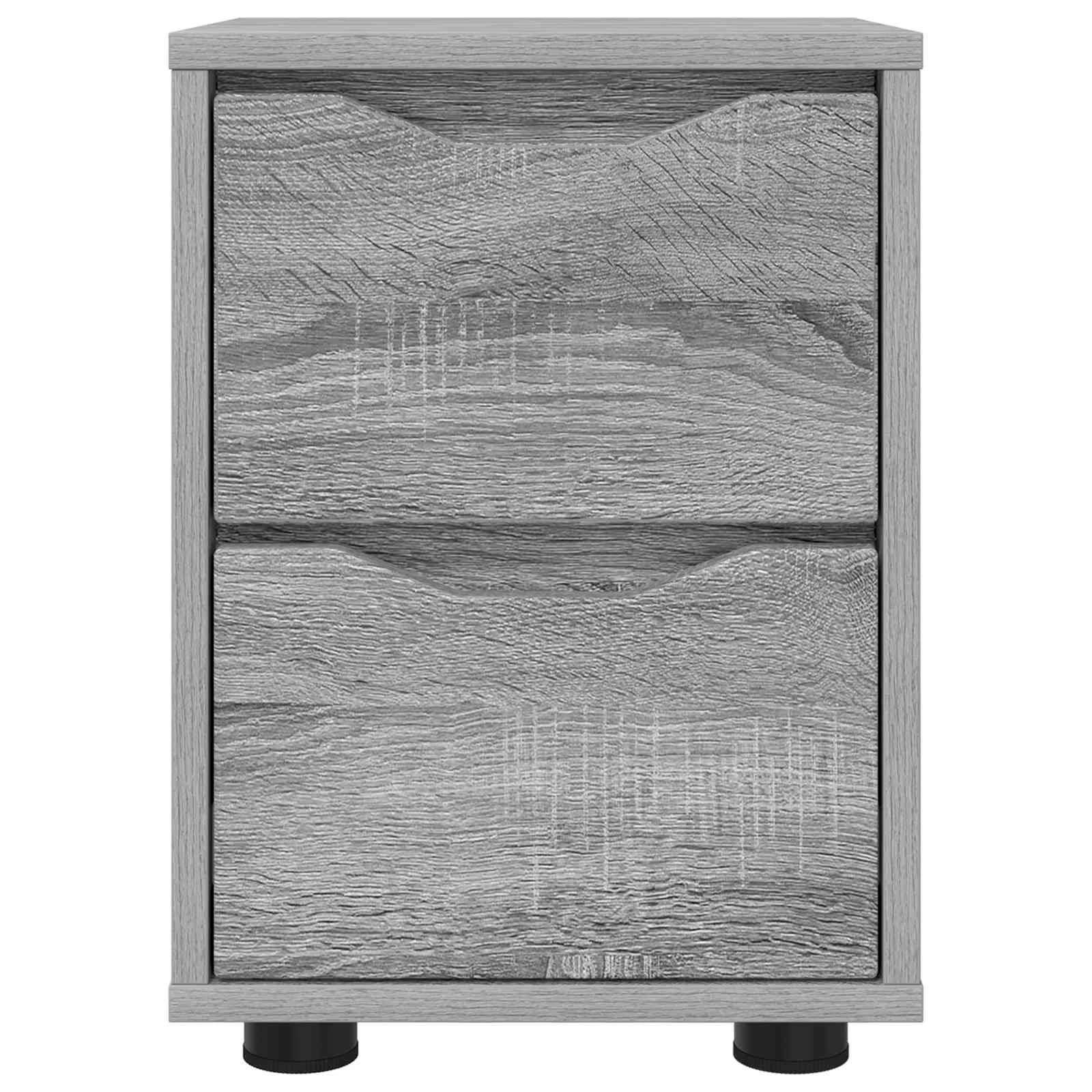 Posteljne mize 2 kos Siva Sonoma 30,5 x 30 x 43 cm - slika 6