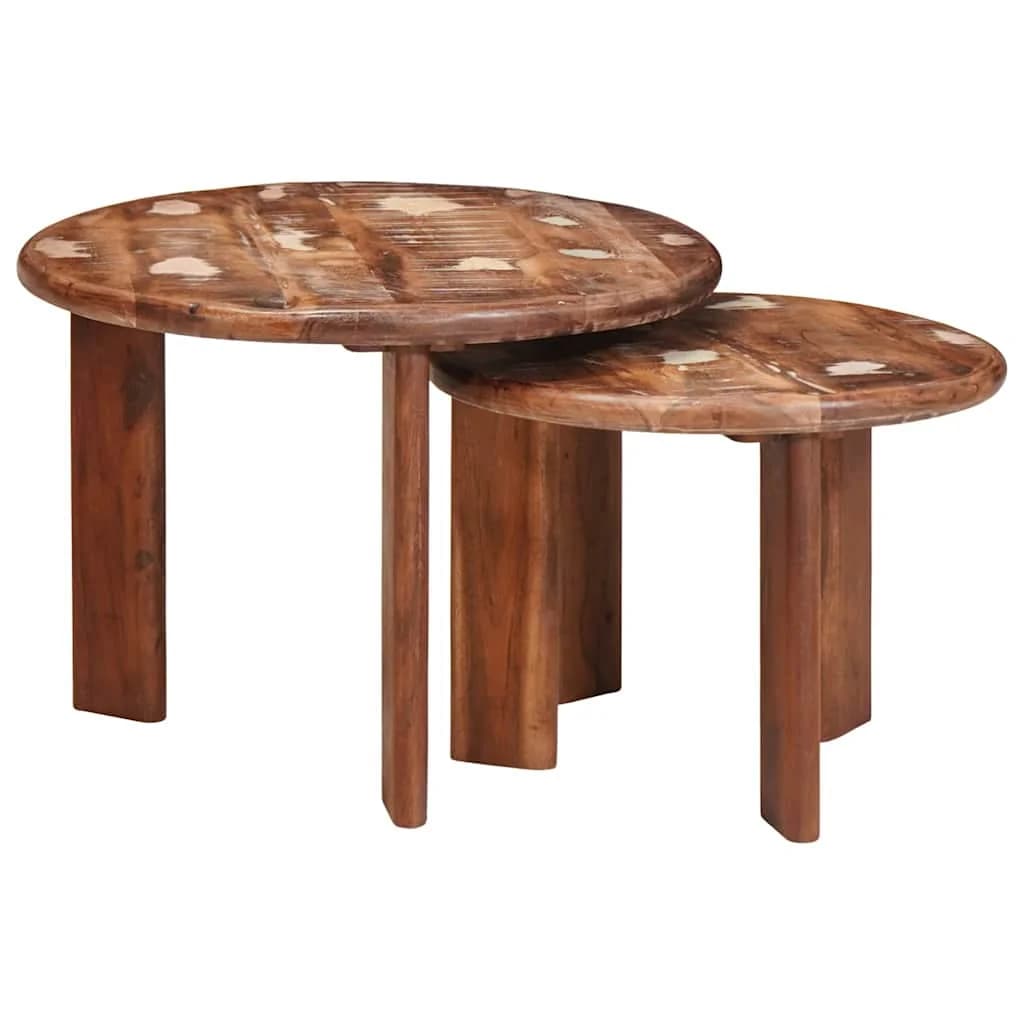 Mize za kavo z gnezdenjem 2 kos večbarvno Ø 50 x 40 cm