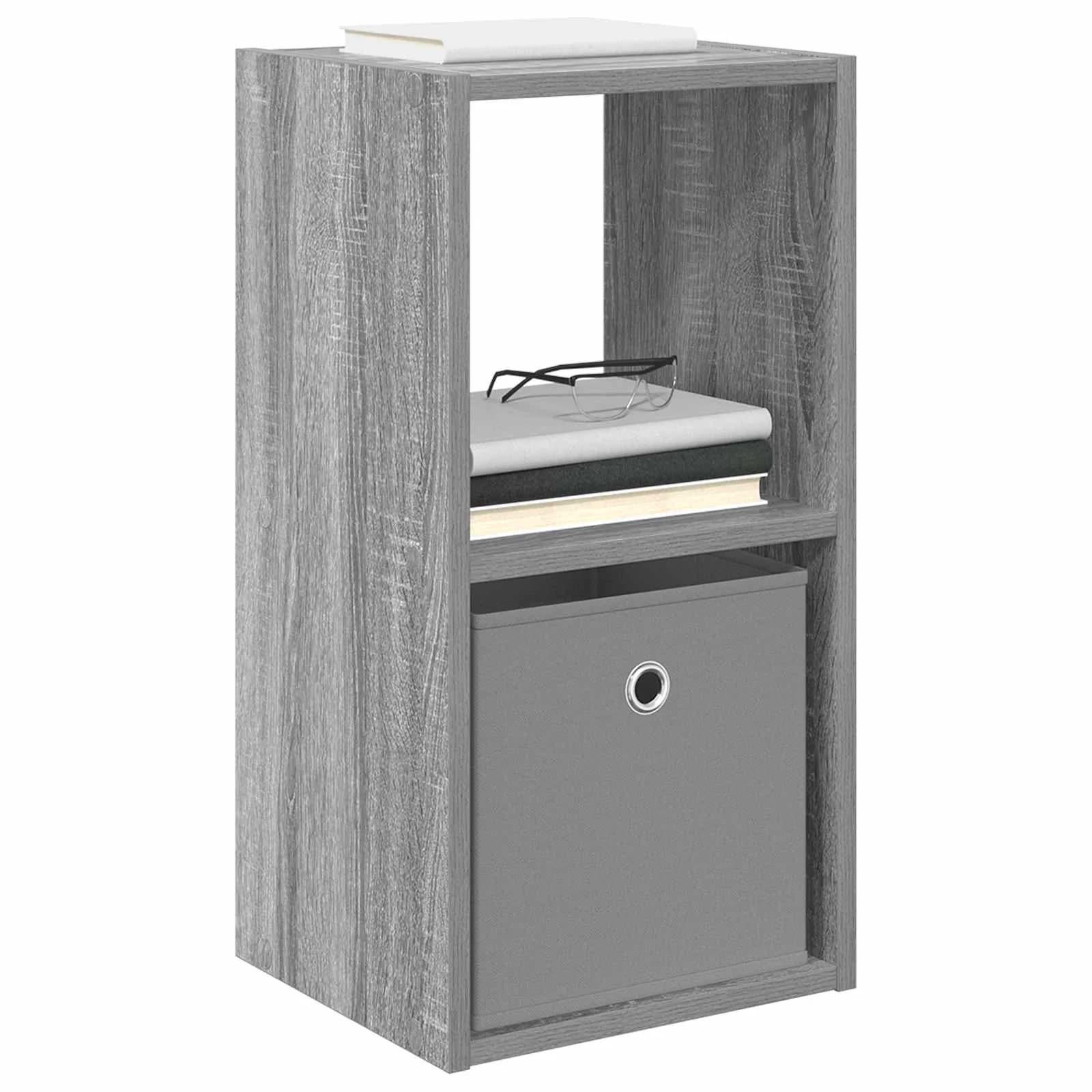 Nočna omarica 2 kos Siva Sonoma 30,5 x 27 x 59,5 cm - slika 3