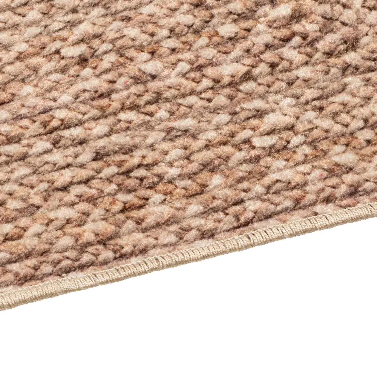 Preproga runner MARSA Rumena 50 x 200 cm Poliester in PVC - slika 3