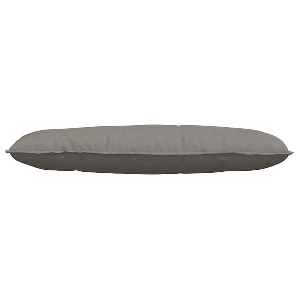 Poglavni vzglavnik Taupe 120 x 19 x 50 cm blago - slika 5