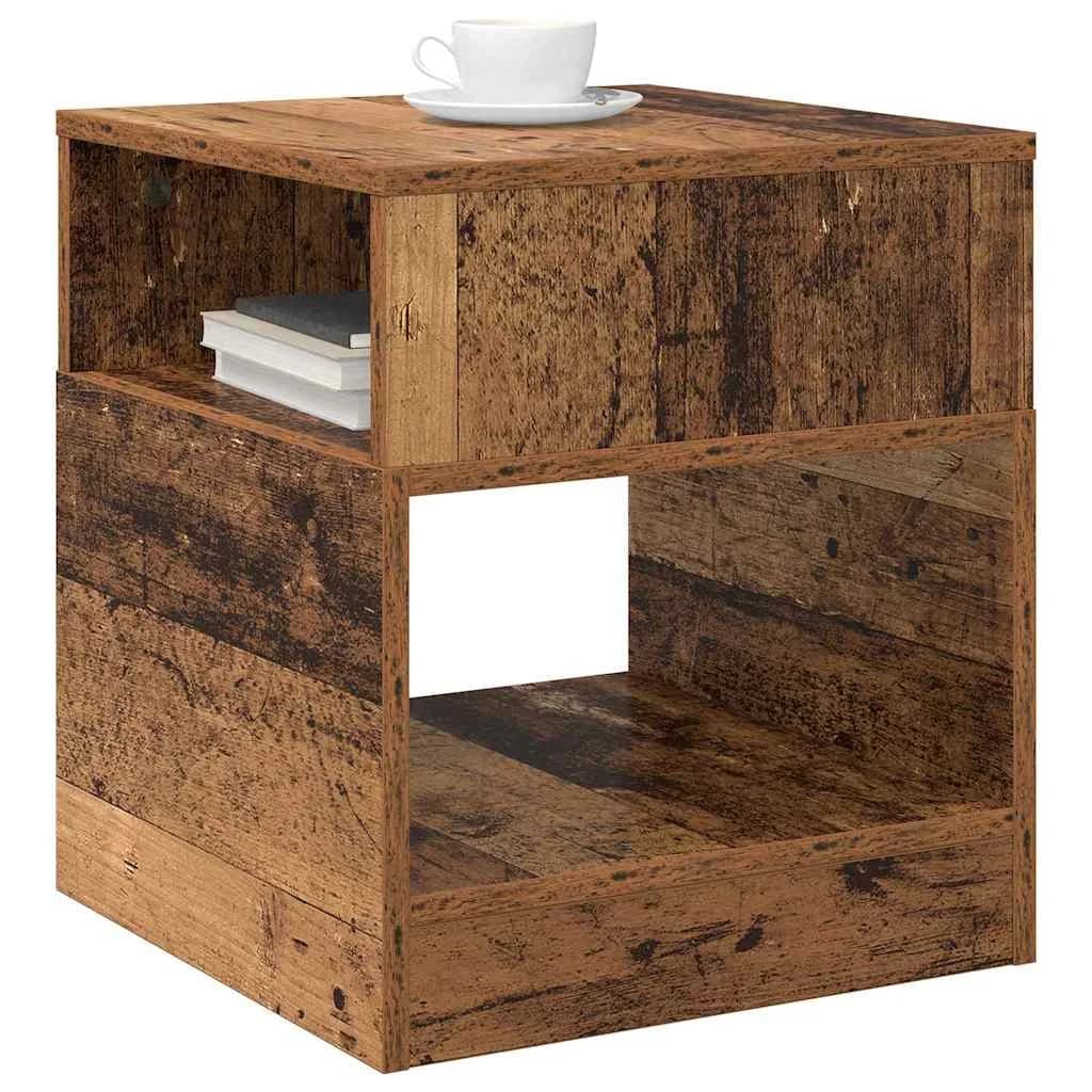 Stranska miza 2 kos Star les 40,5 x 40 x 45 cm Inženirski les - slika 3