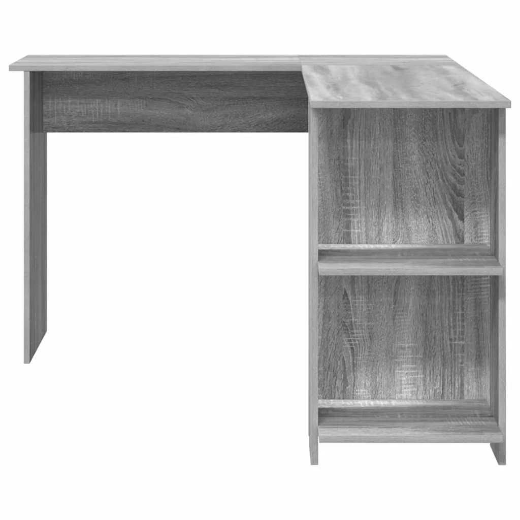 Kotniška miza Siva Sonoma Inženirski les 140 x 113,5 x 75 cm - slika 5