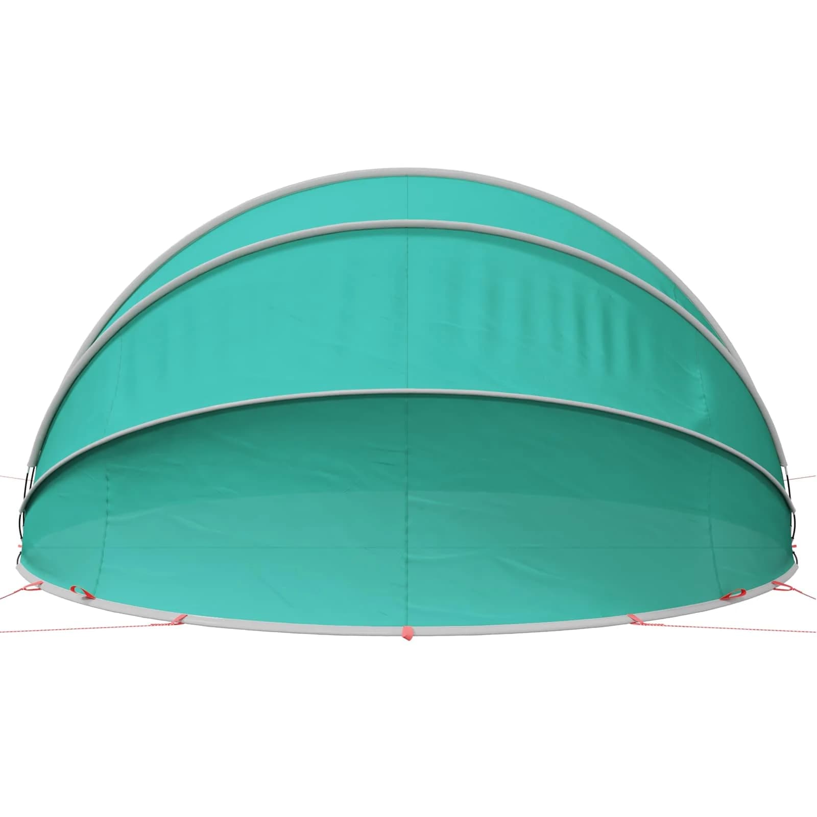 Paviljon za bazen 472 x 460 x 229 cm Morsko zelena - slika 8