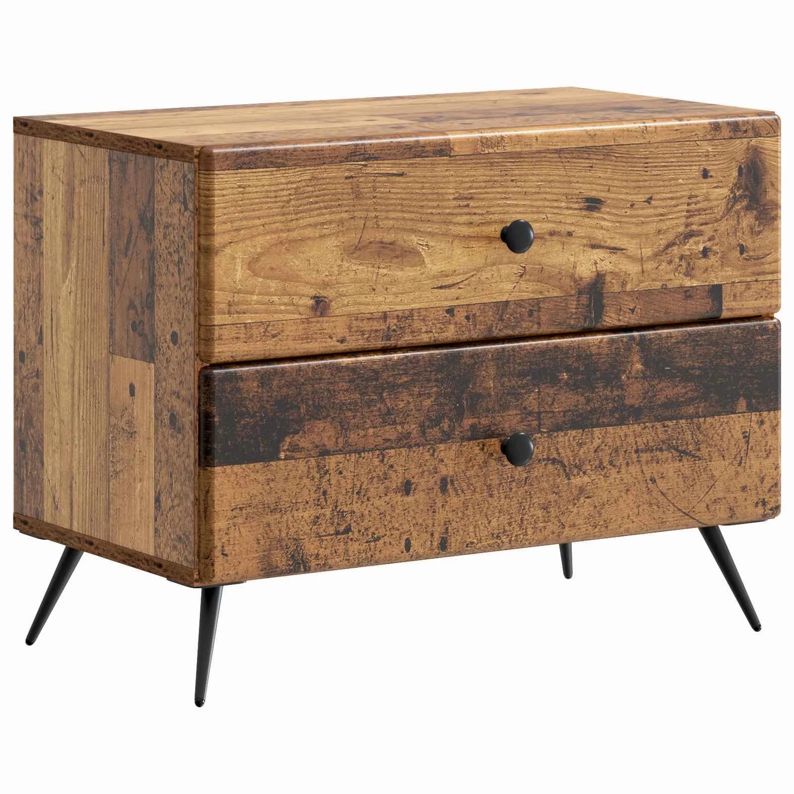 Nočna omarica Star les 62 x 34,5 x 47,5 cm Inženirski les - slika 2
