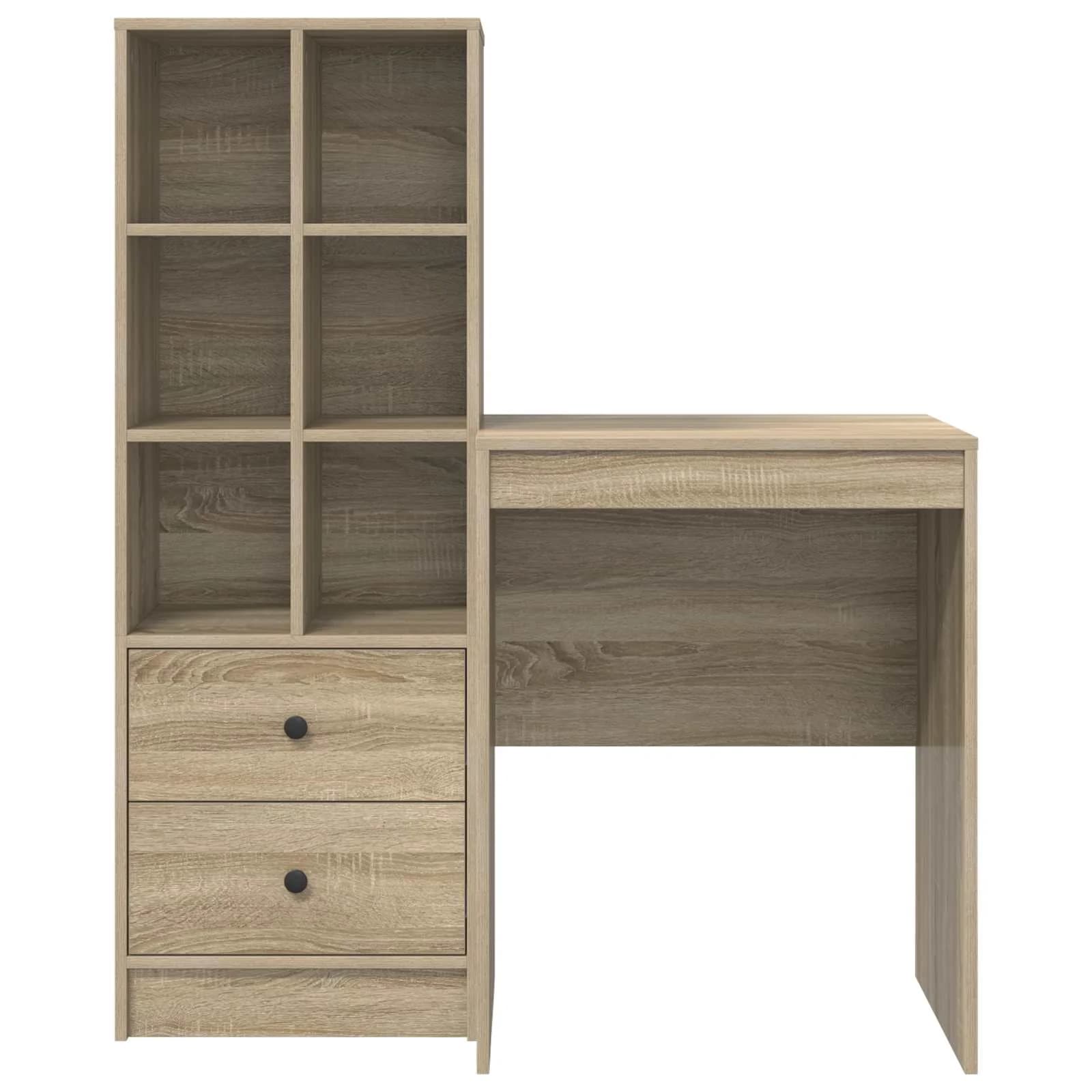 Miza Sonoma hrast 105,5 x 50 x 127 cm 2 kos - slika 8