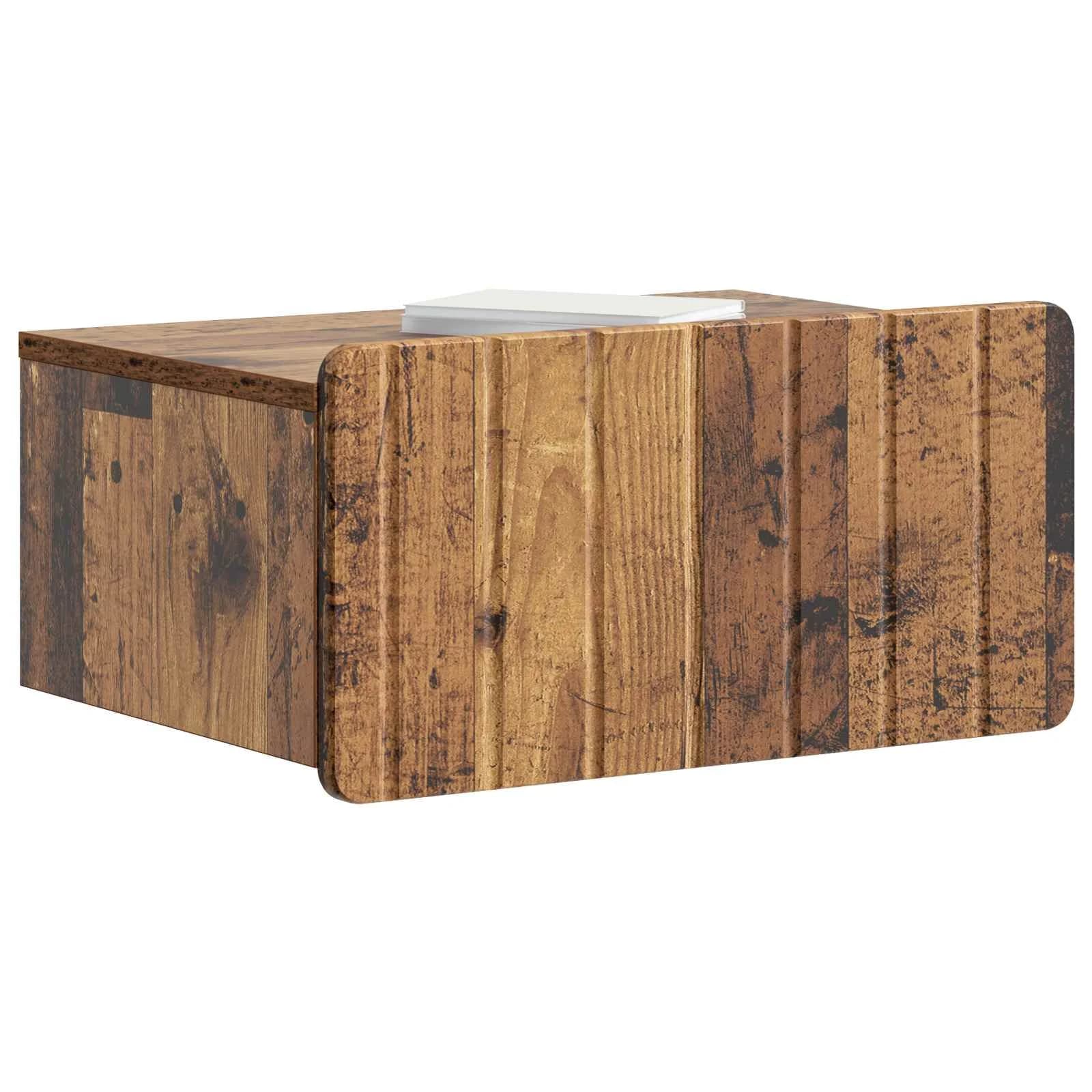 Stenski nočni omarici Star les 49 x 34,5 x 24 cm Inženirski les - slika 3