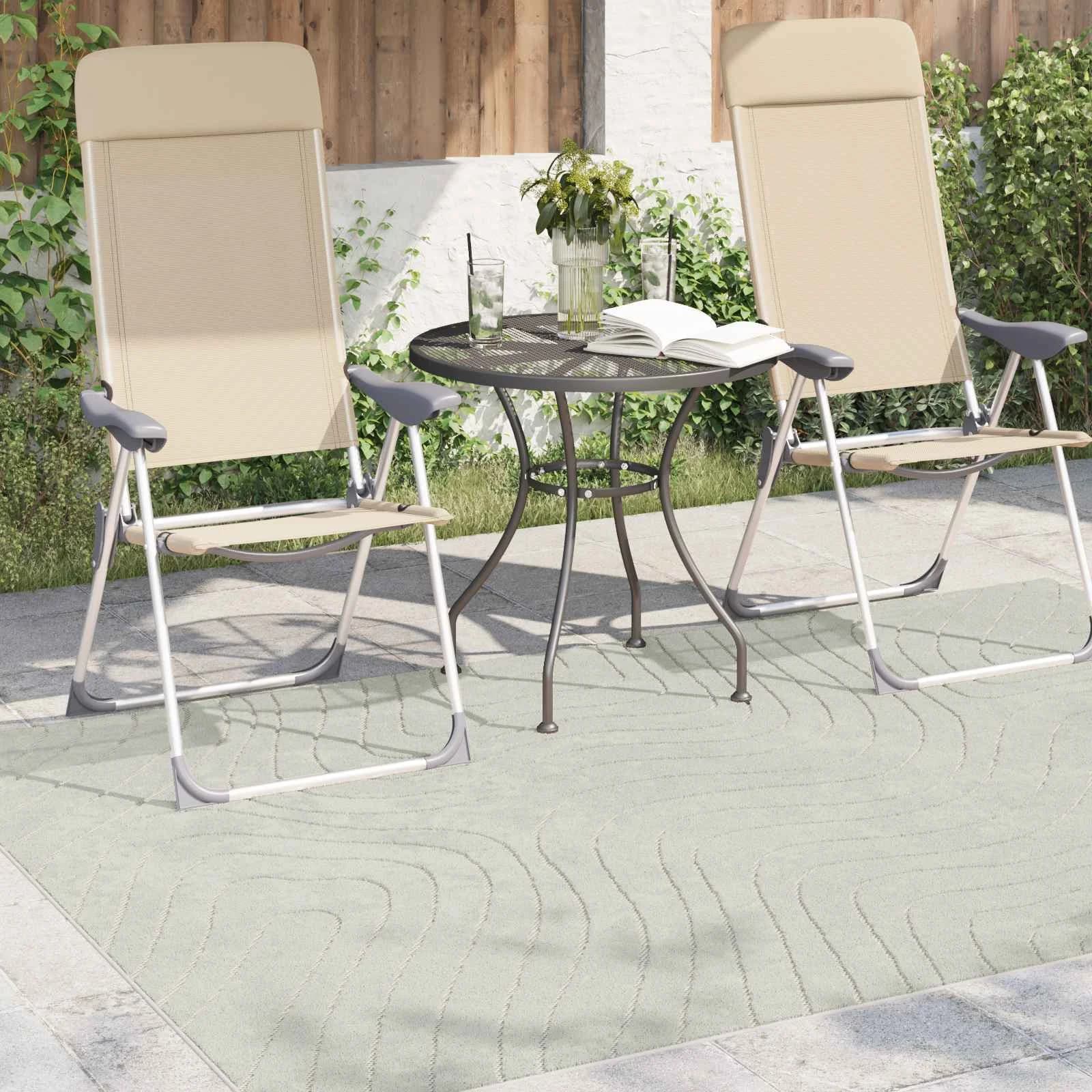 Preproge za površine PALMERAS Zelena 160 x 230 cm Poliester - slika 3