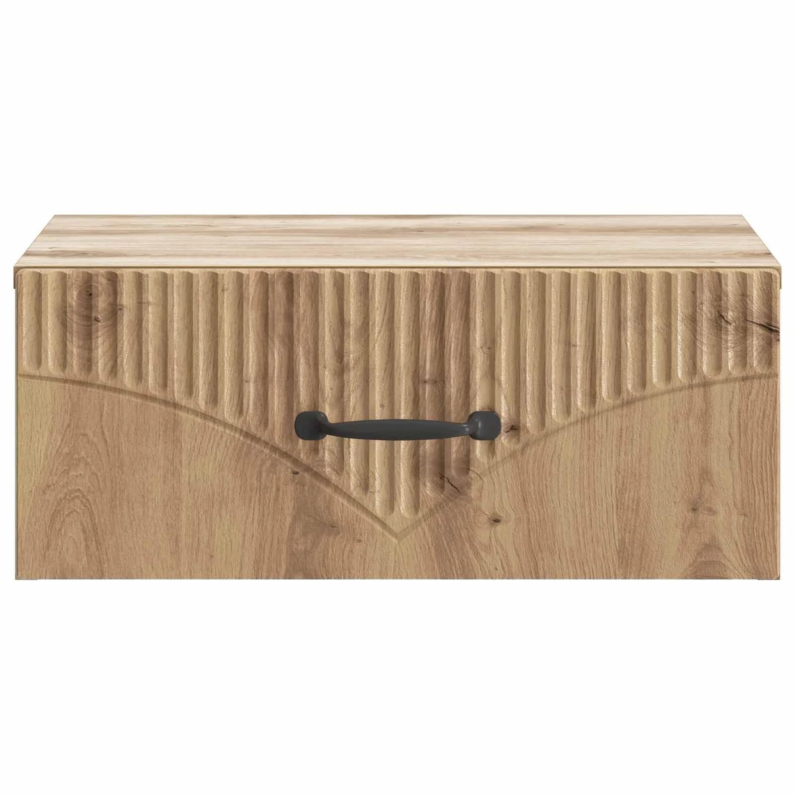 Stenski nočni omarici 2 kos Artisan hrast 49 x 34,5 x 20 cm - slika 7