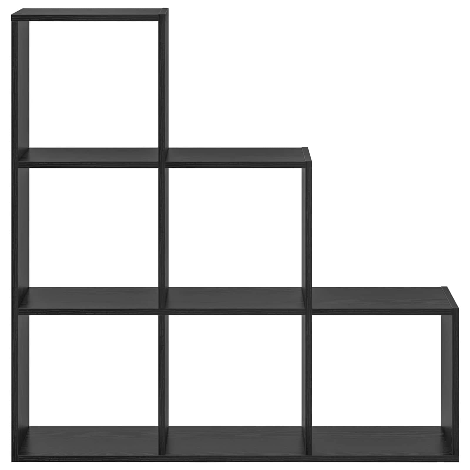 Pregrado knjižnica 6 nivojev 99 x 29 x 99 cm Inženirski les - slika 5