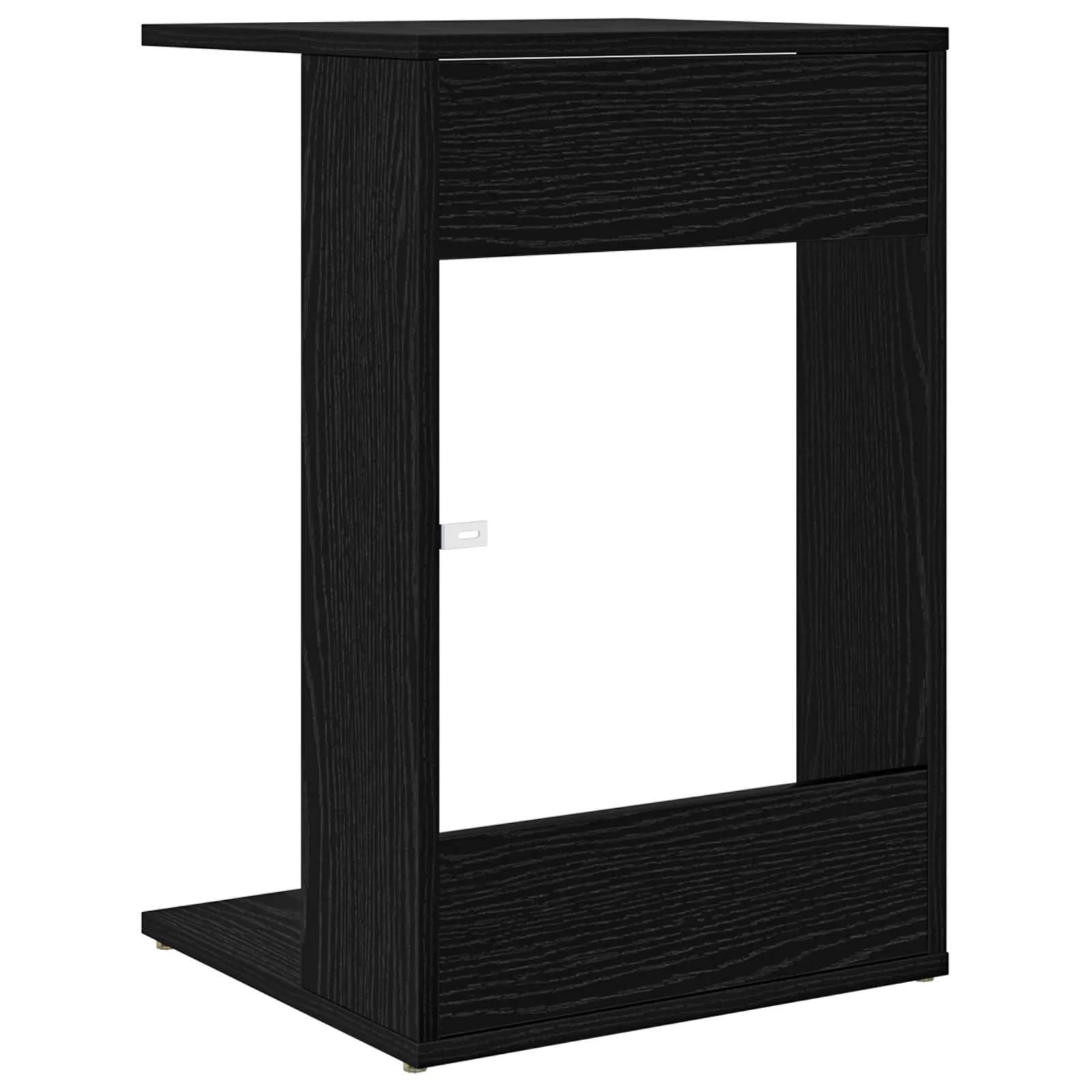 Stranska miza Črna Orehovina 40 x 38 x 62,5 cm Inženirski les - slika 7