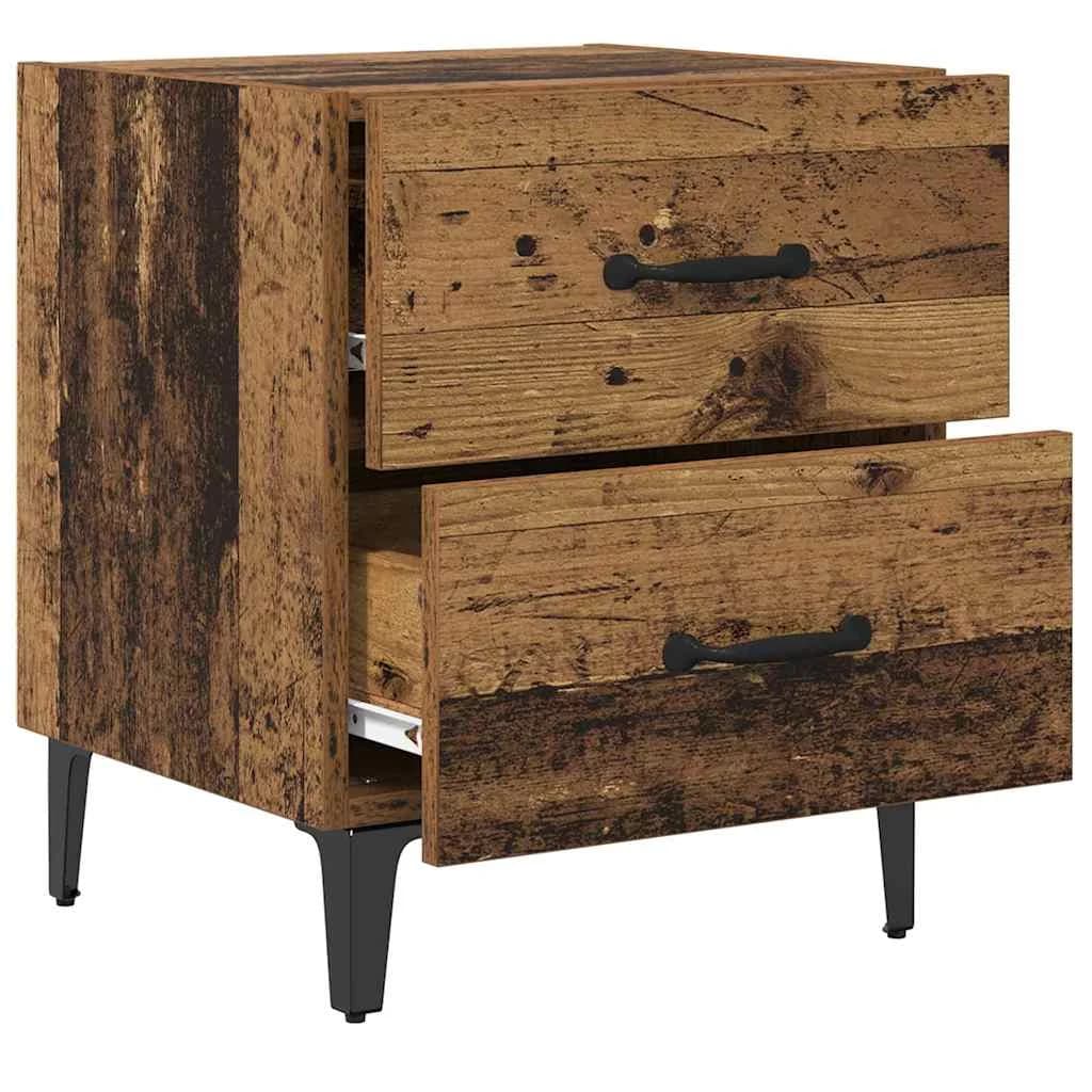 Posteljna omarica 2 kos Star les 40 x 35 x 47,5 cm - slika 5