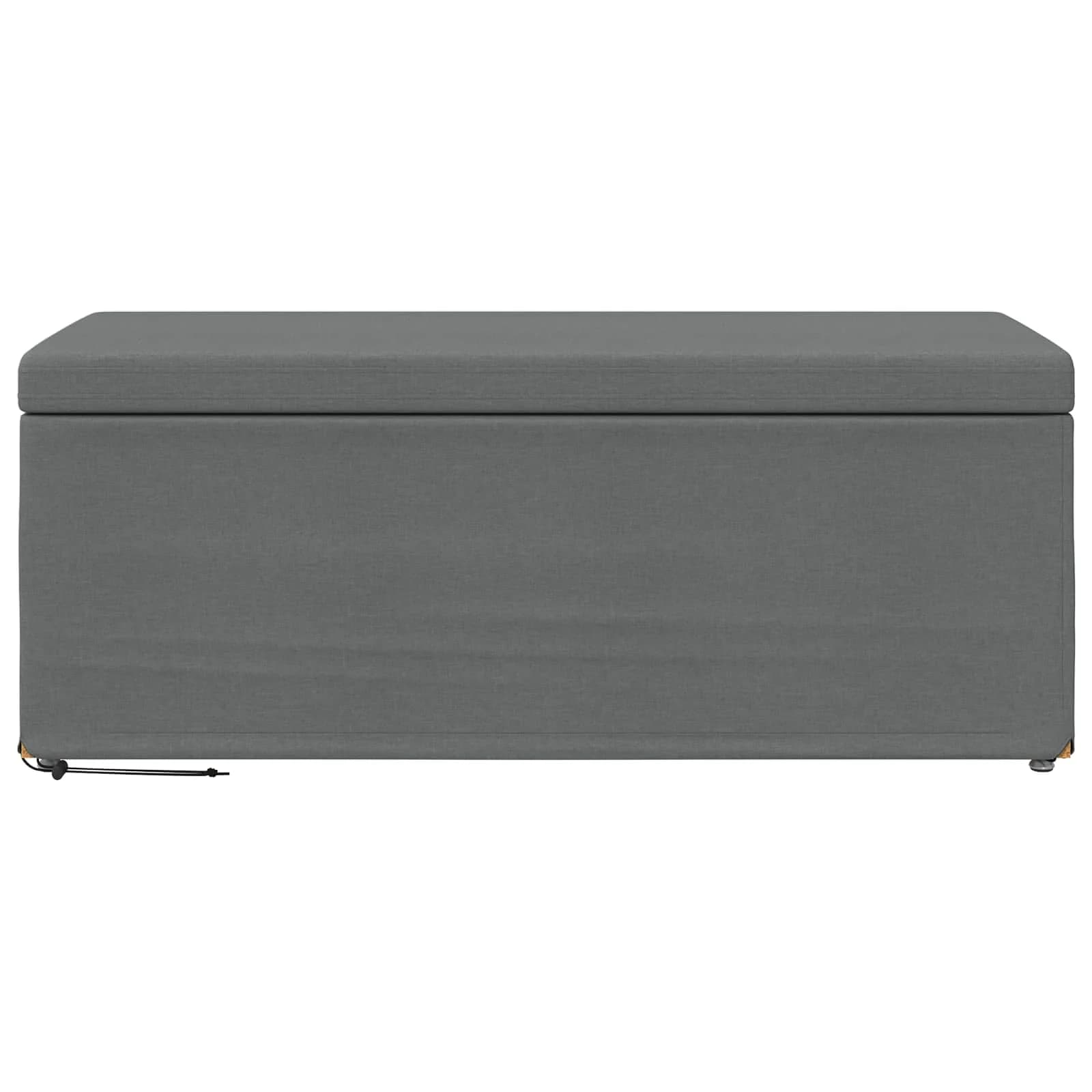 Stolica Temno siva 101 x 41 x 40 cm Tkanina in obdelano les - slika 4