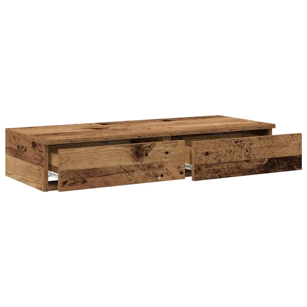Posteljni predali Star les 90 x 36,5 x 16,5 cm Konstruiran les - slika 5