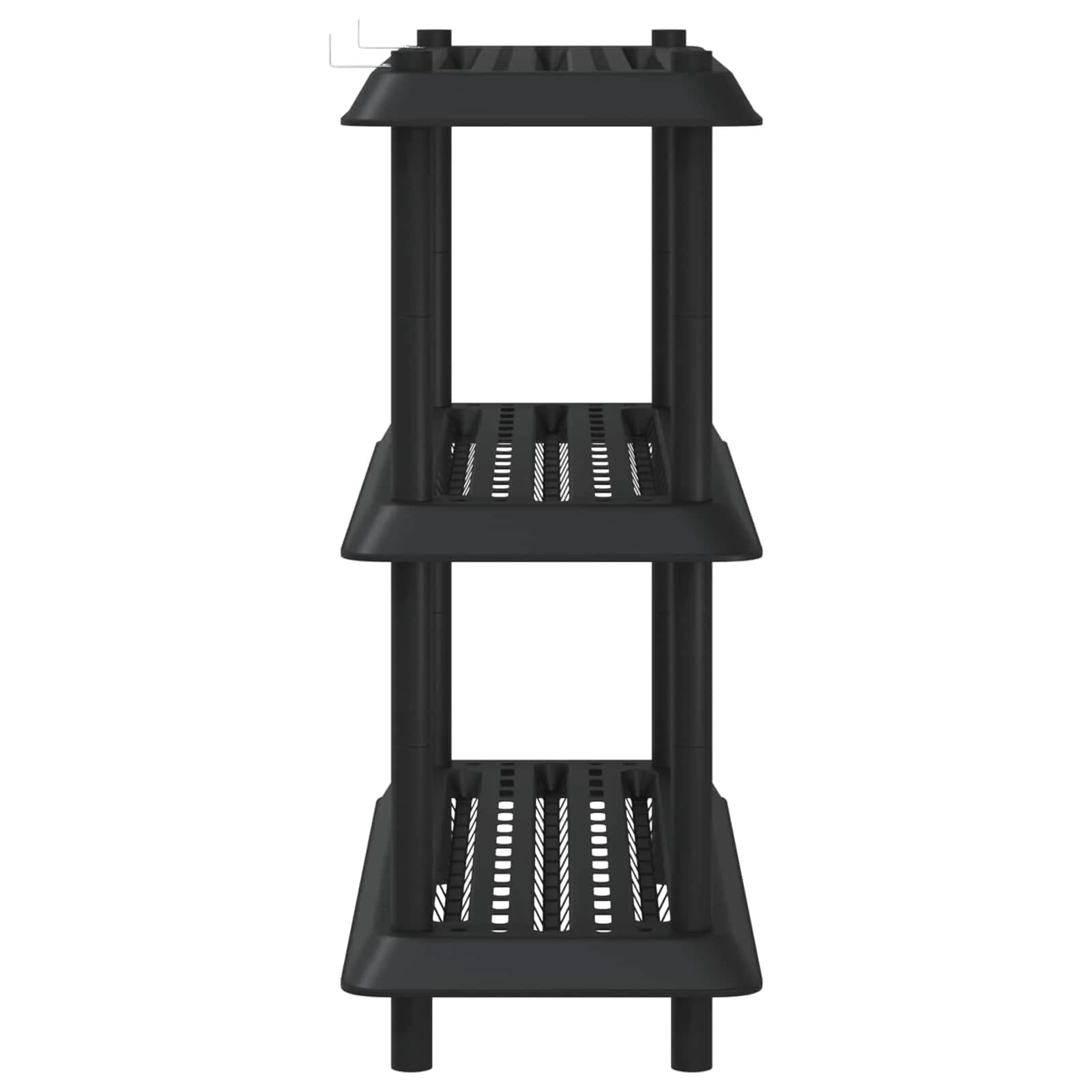 Polična enota 3 nivojev 100 x 40 x 96 cm PP Antracit - slika 6