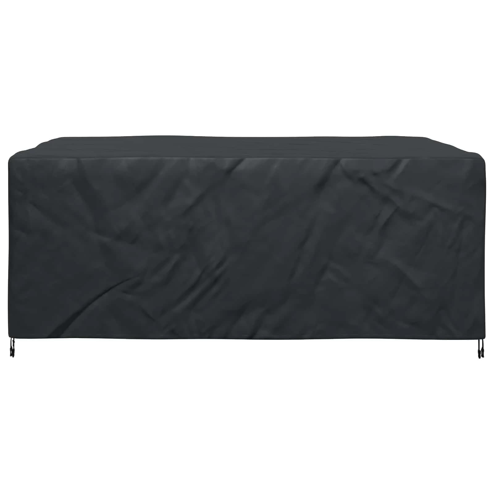 Prevleka za pohištvo Enobarvno Črna 240 x 190 x 90 cm 600D - slika 5
