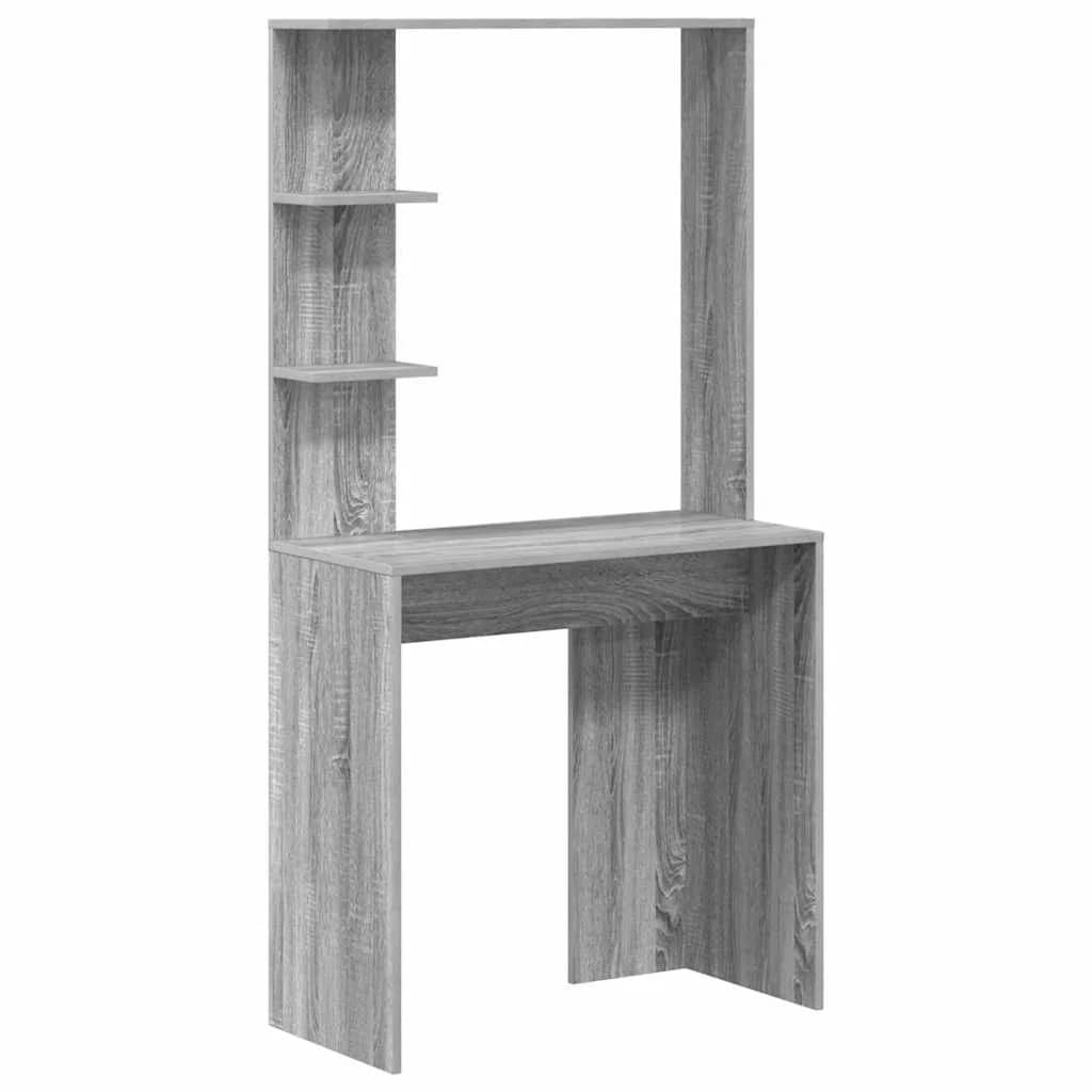 Miza Siva Sonoma Inženirski les 78,5 x 37 x 154,5 cm - slika 2