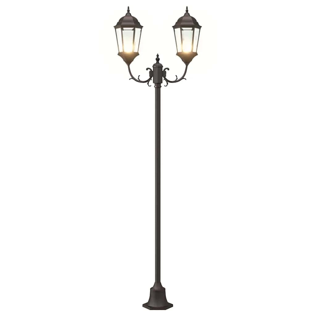 Vrtnarska svetilka Bronasta 68 x 20 x 235 cm Aluminij in steklo - slika 8
