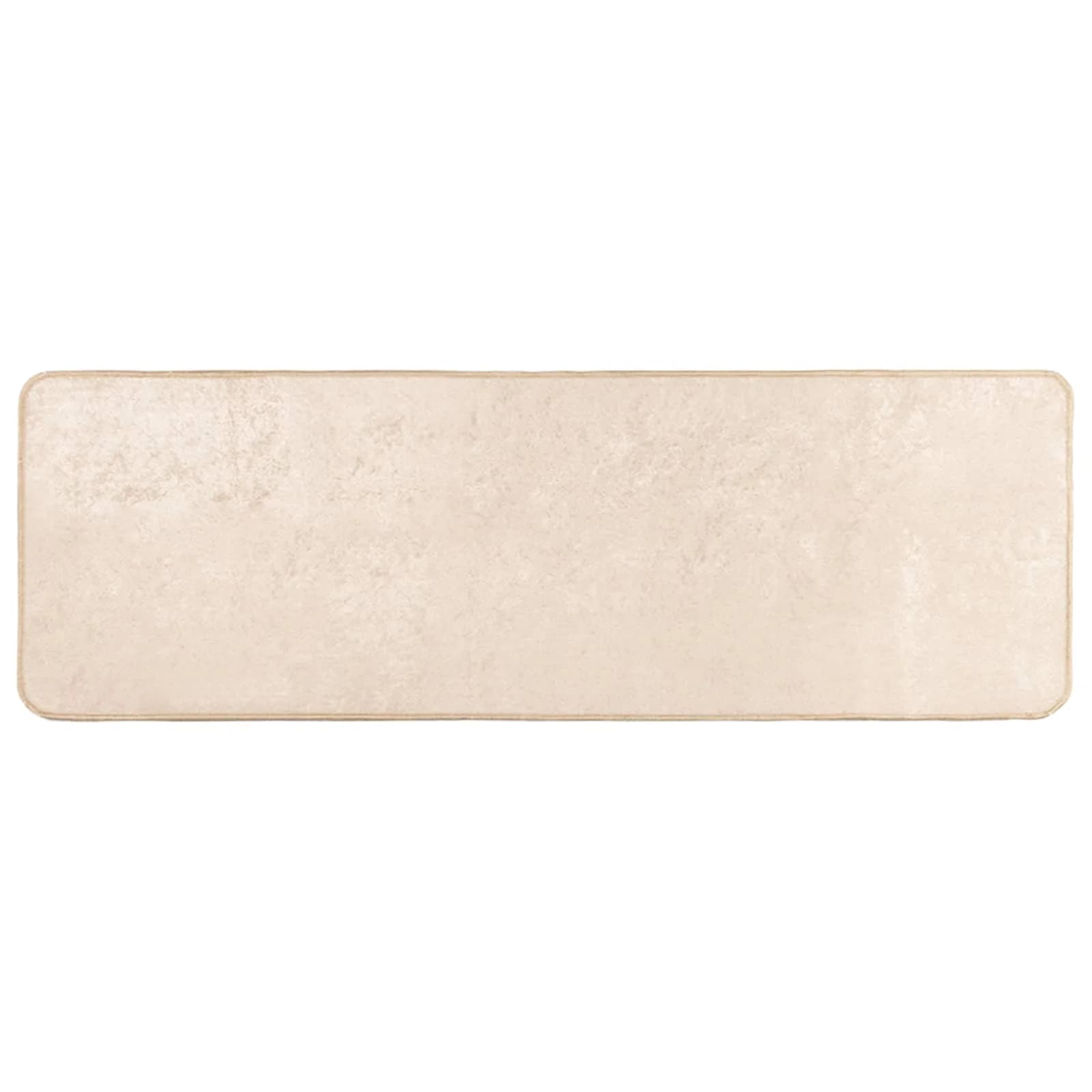 Preproga runner MARSA krema 50 x 200 cm Poliester in PVC - slika 2