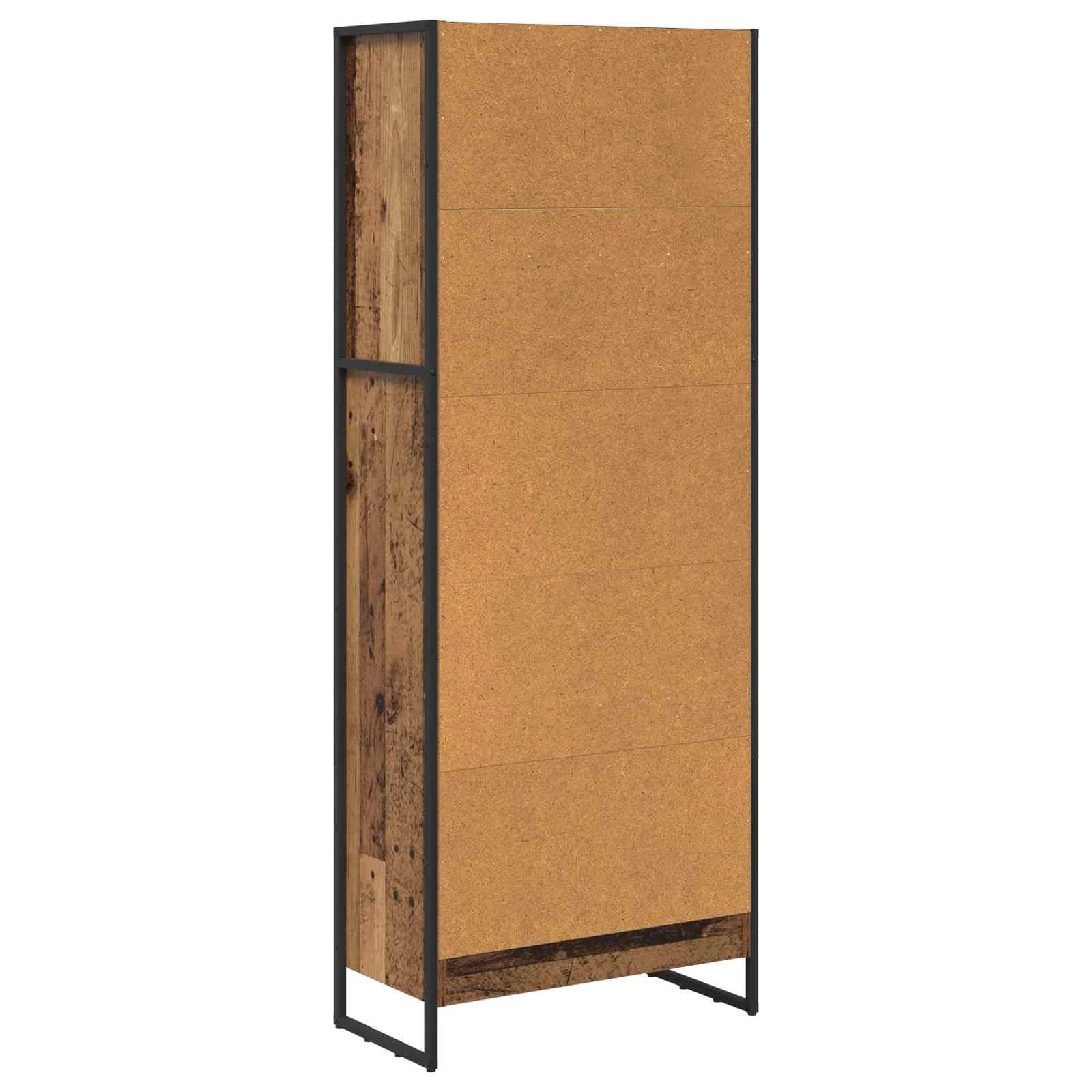 Knjigovni omar 60 x 30 x 155 cm Inženirski les Star les - slika 7