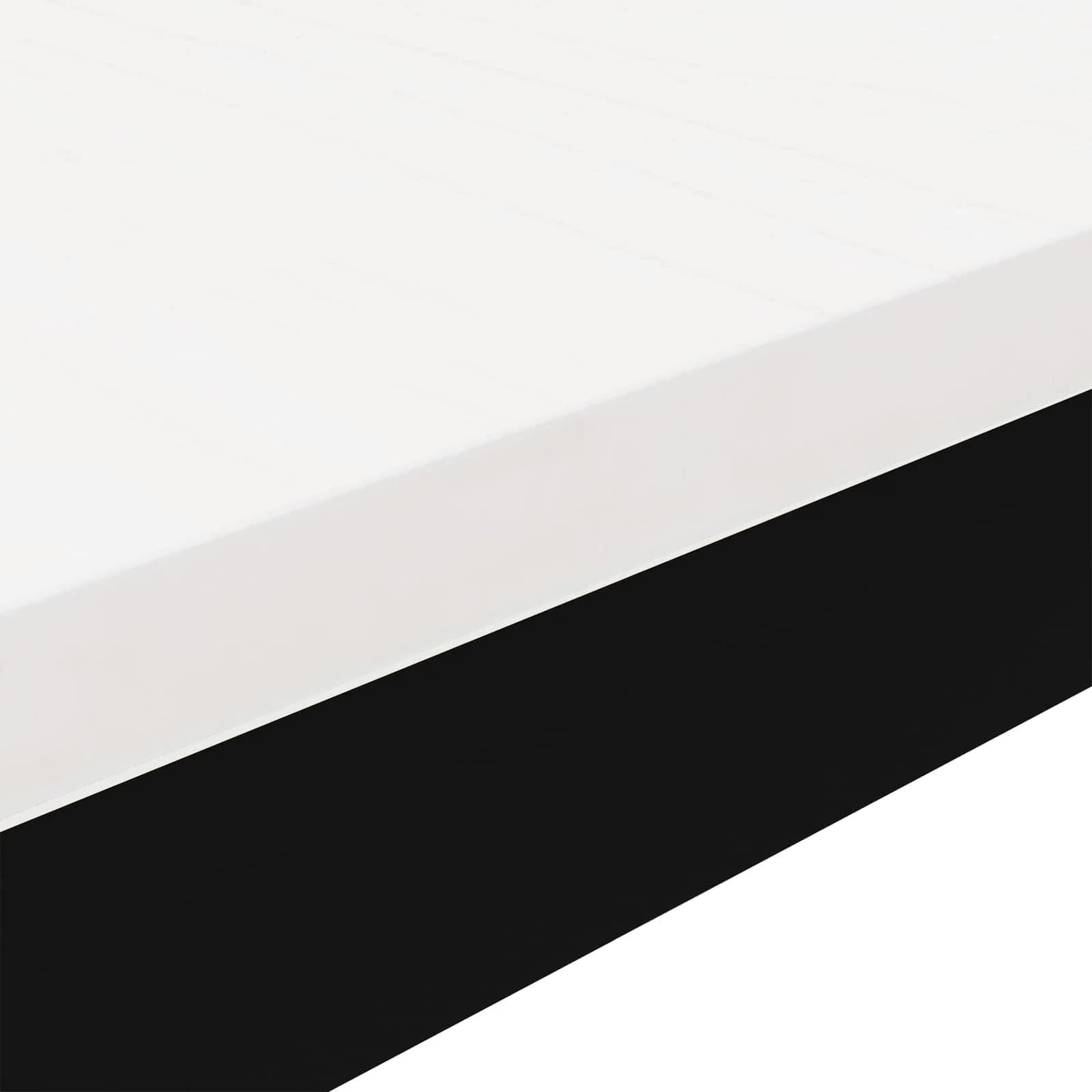 Klubska miza Bela 70 x 50 x 36 cm Masivno borovo les - slika 9