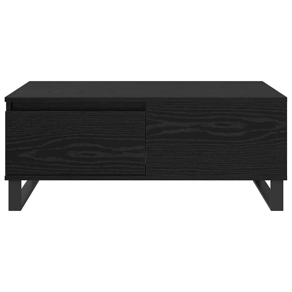 Klubska miza Črna Orehovina 90 x 50 x 36,5 cm Inženirski les - slika 6