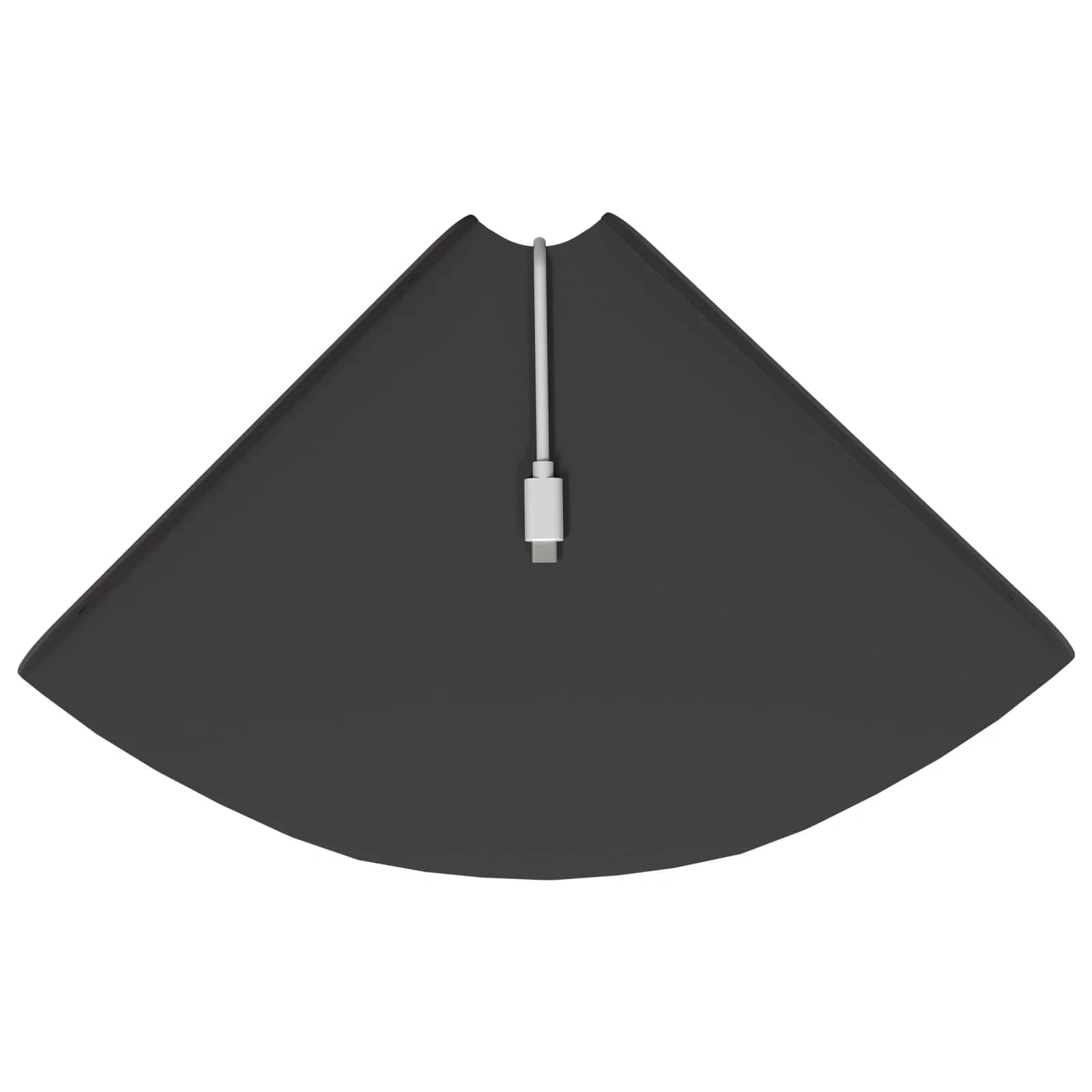 Kotna lebdeča polica Kotni nosilec 4 kos Črna 24 x 24 x 2 cm - slika 9