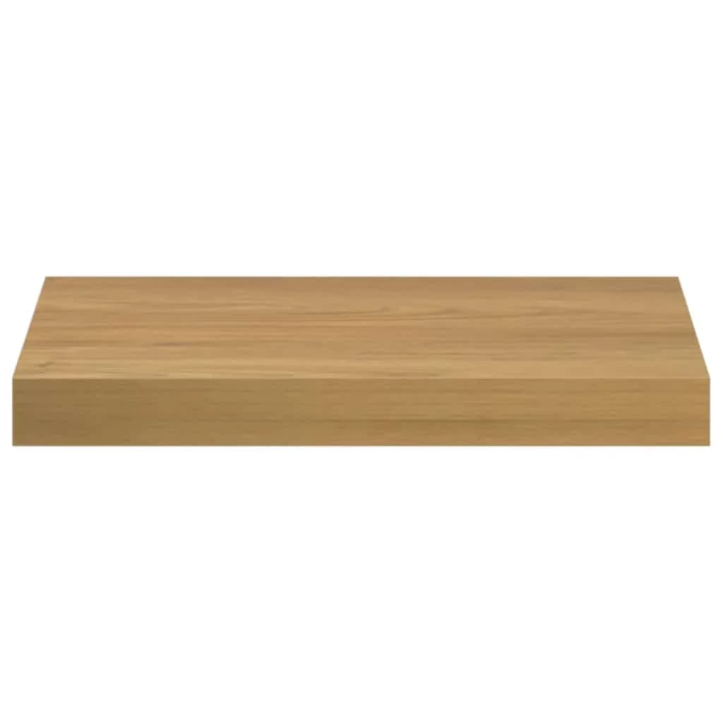 Stenska polica Montaža za steno 2 kos Rjava 40 x 23,5 x 3,8 cm - slika 7
