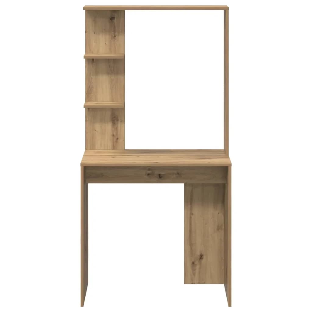 Miza Umetni hrast Inženirski les 78,5 x 37 x 154,5 cm - slika 5