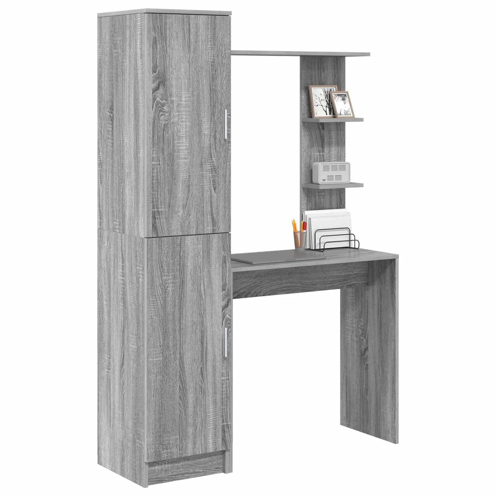 Miza Siva Sonoma 113.5 x 39 x 168 cm 2 kos - slika 3