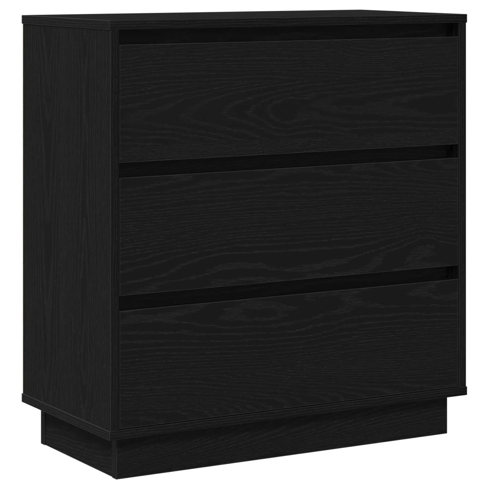Nočna omarica Črna Orehovina 71 x 34,5 x 75 cm Inženirski les - slika 2