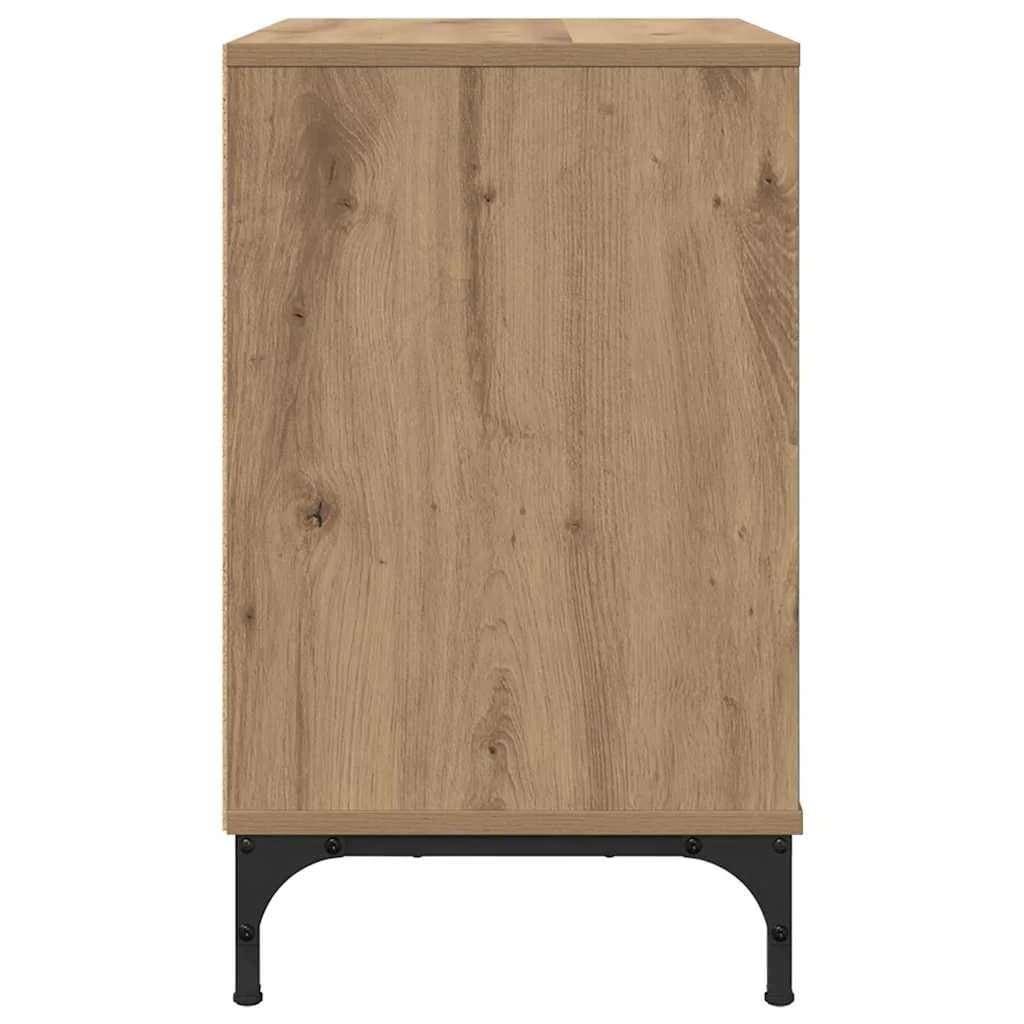 Nočna omarica artisan hrast 63.5 x 36 x 61 cm Inženirski les - slika 7