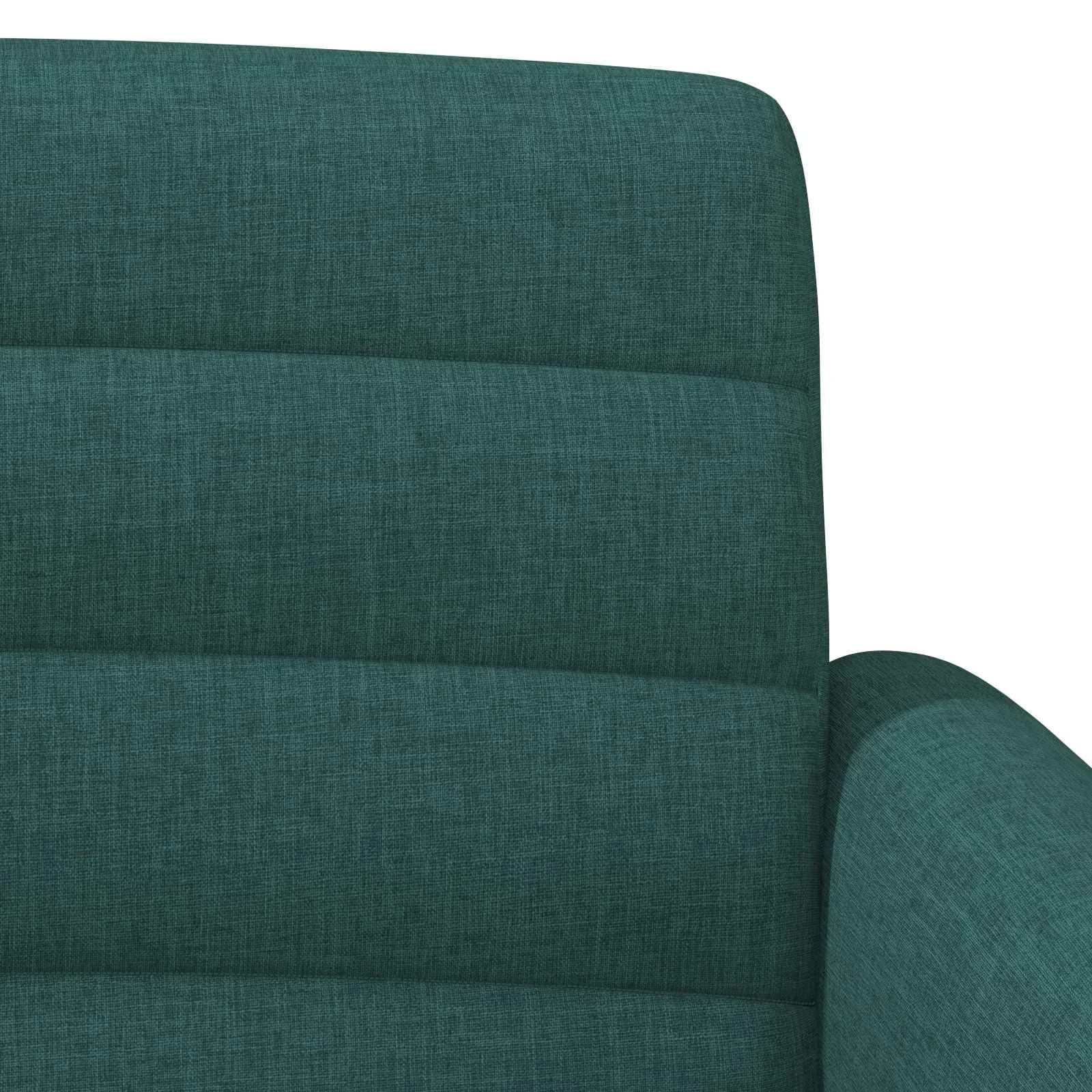 Dvojnica s gumbi Temno zelena 116 x 67 x 80 cm Blago - slika 7