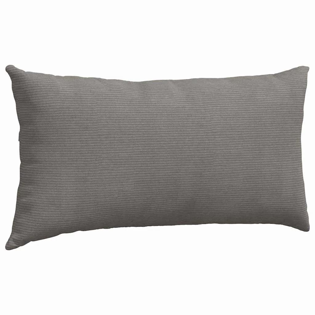 Blazine za kavč 2 pcs Svetlo siva 80 x 40 cm Žametna tkanina - slika 5
