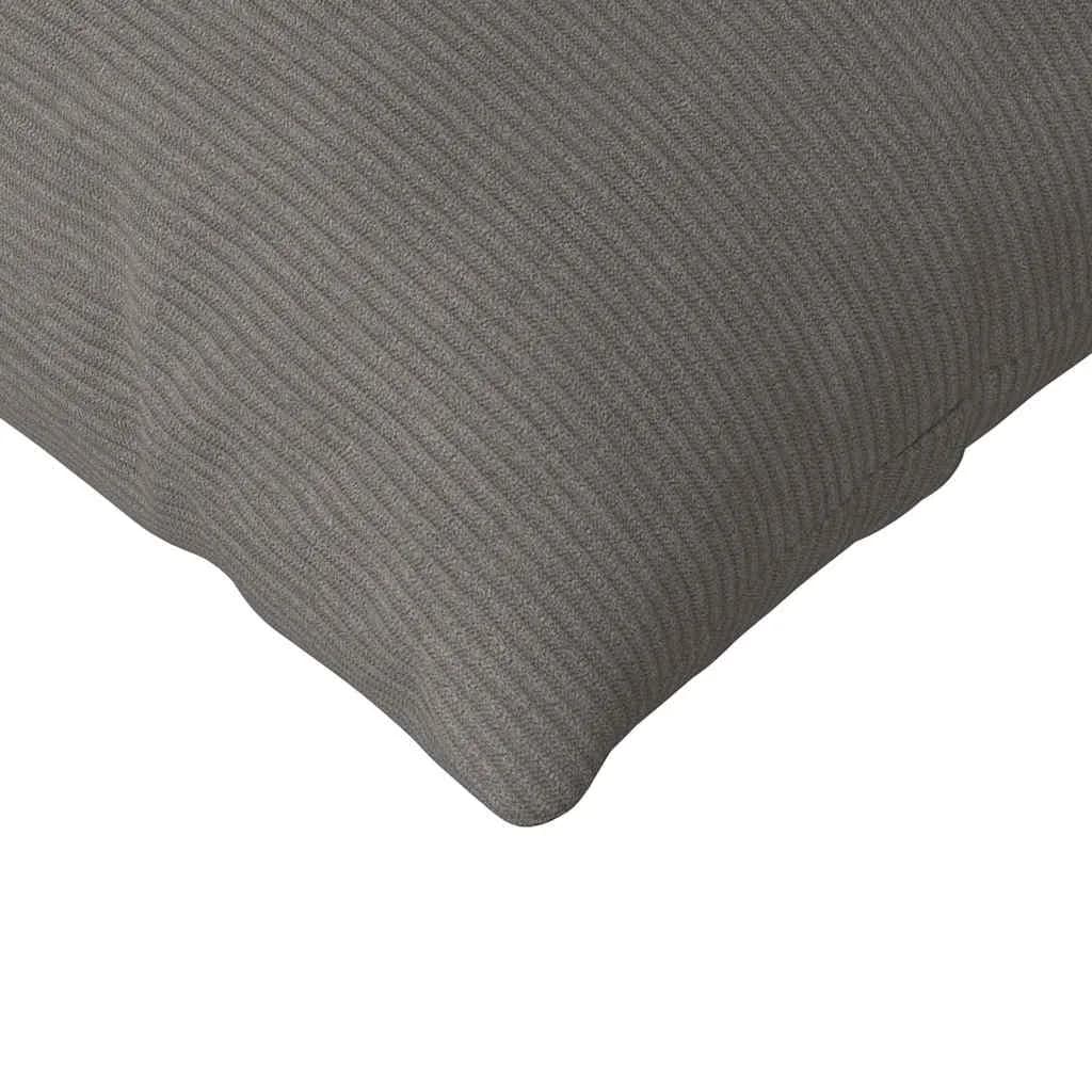 Blazine za kavč 2 pcs Svetlo siva 200 x 40 cm Žametna tkanina - slika 7