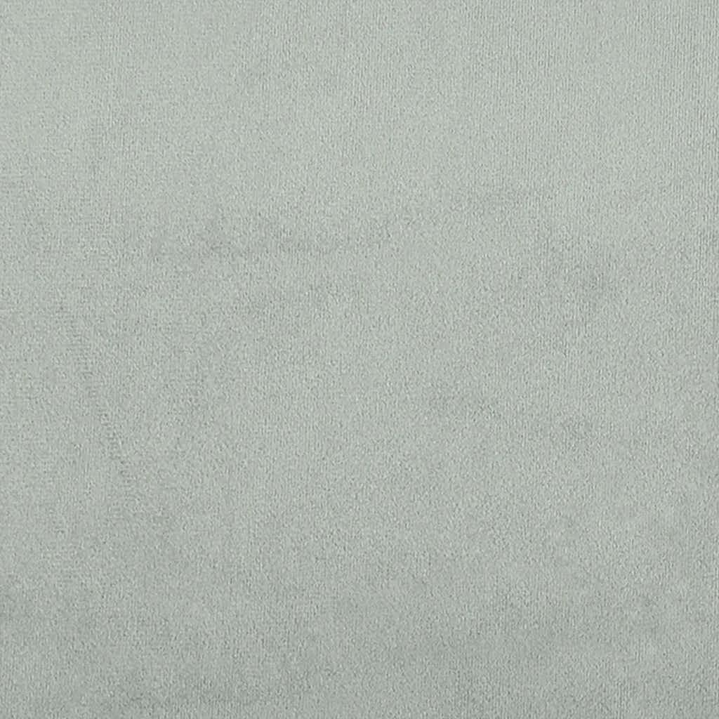 Sedežne blazine 2 pcs Svetlo siva Ø 40 x 13 cm Žamet - slika 8