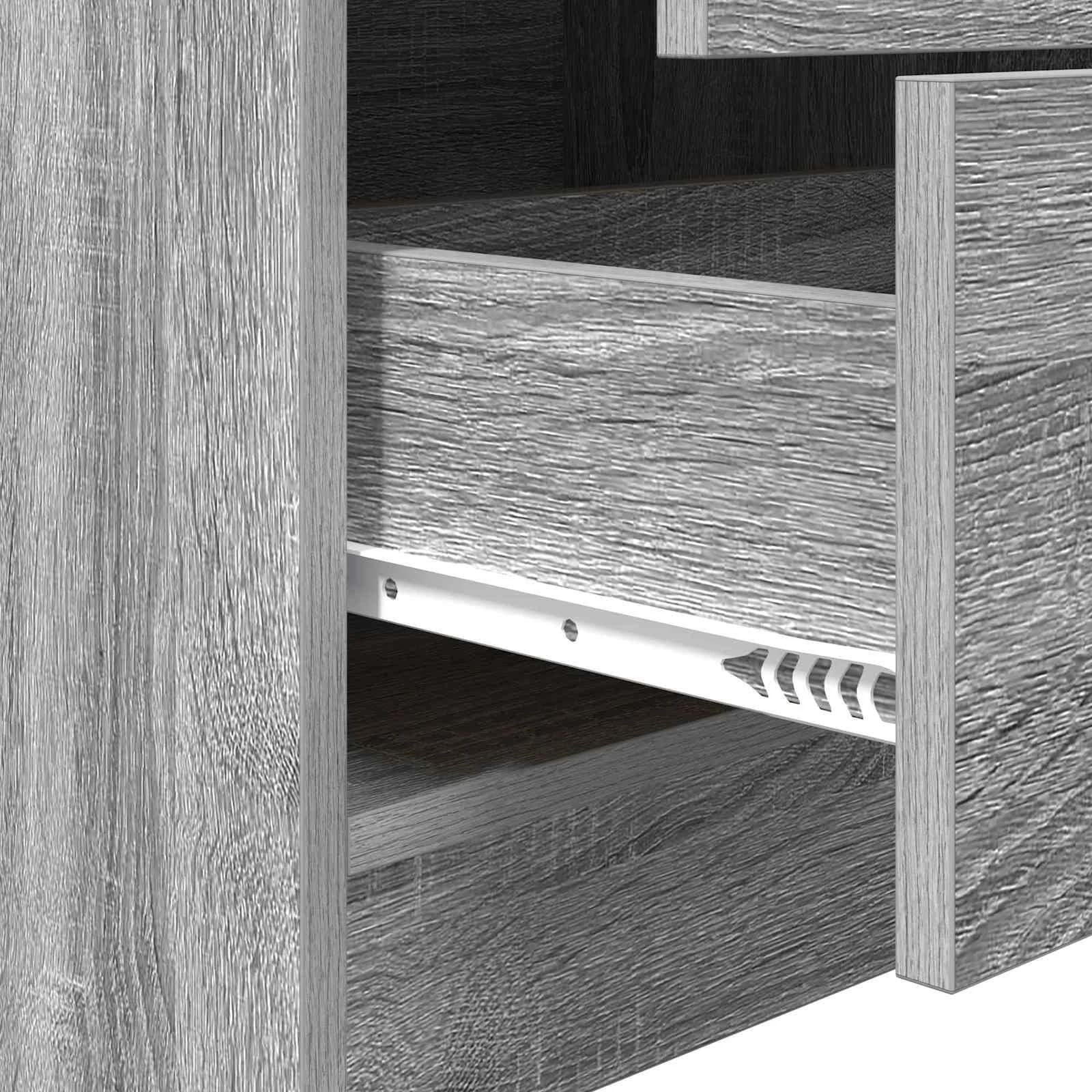 Miza Siva Sonoma 105,5 x 50 x 127 cm 2 kos - slika 11