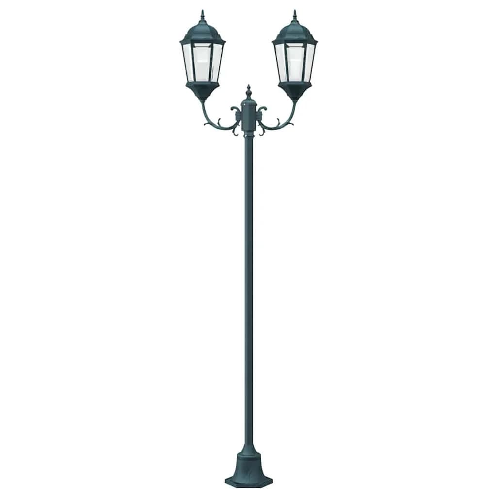 Vrtnarska svetilka Vintage brušena zelena 68 x 20 x 235 cm - slika 4